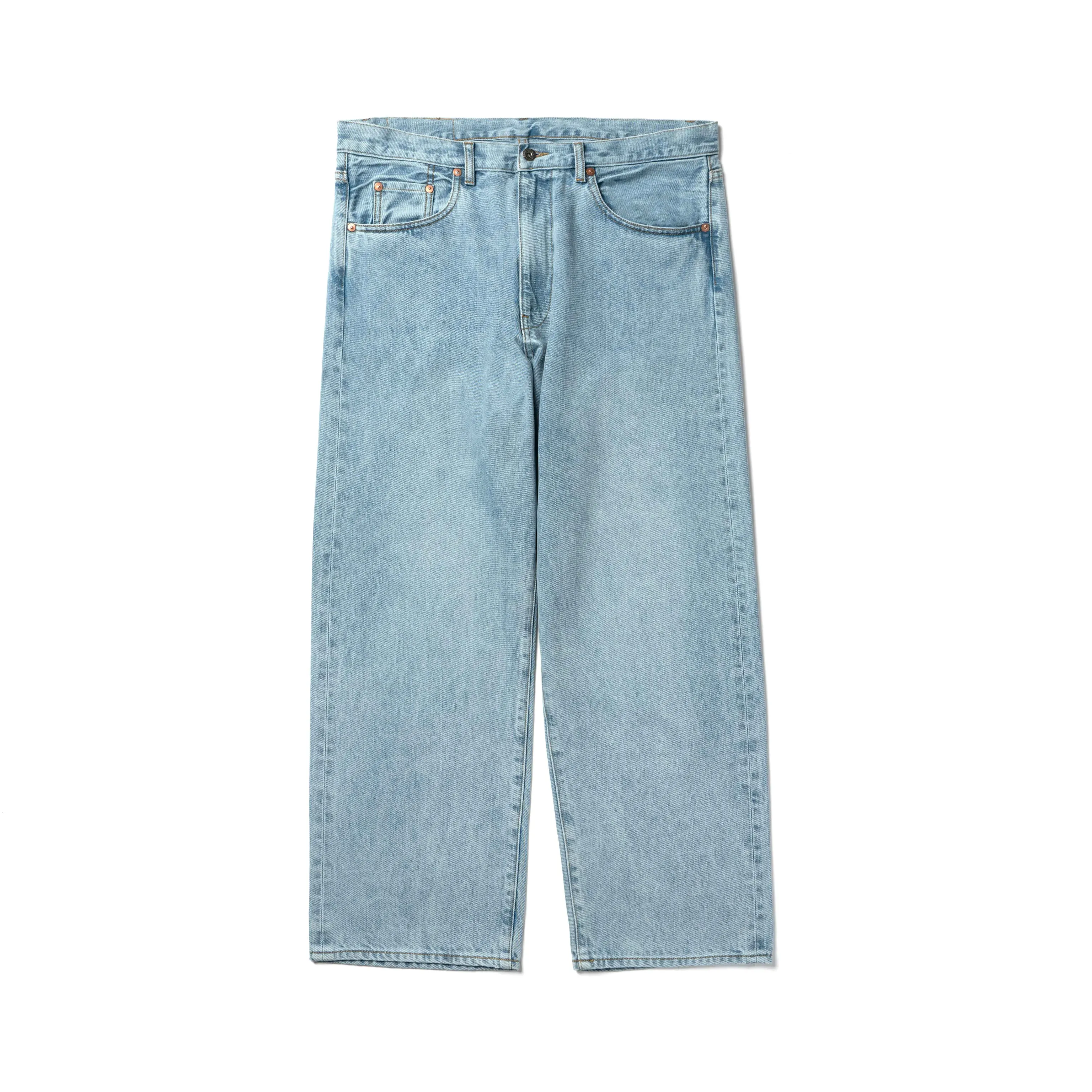 12.3oz Selvedge Loose Straight Jeans - Image 6