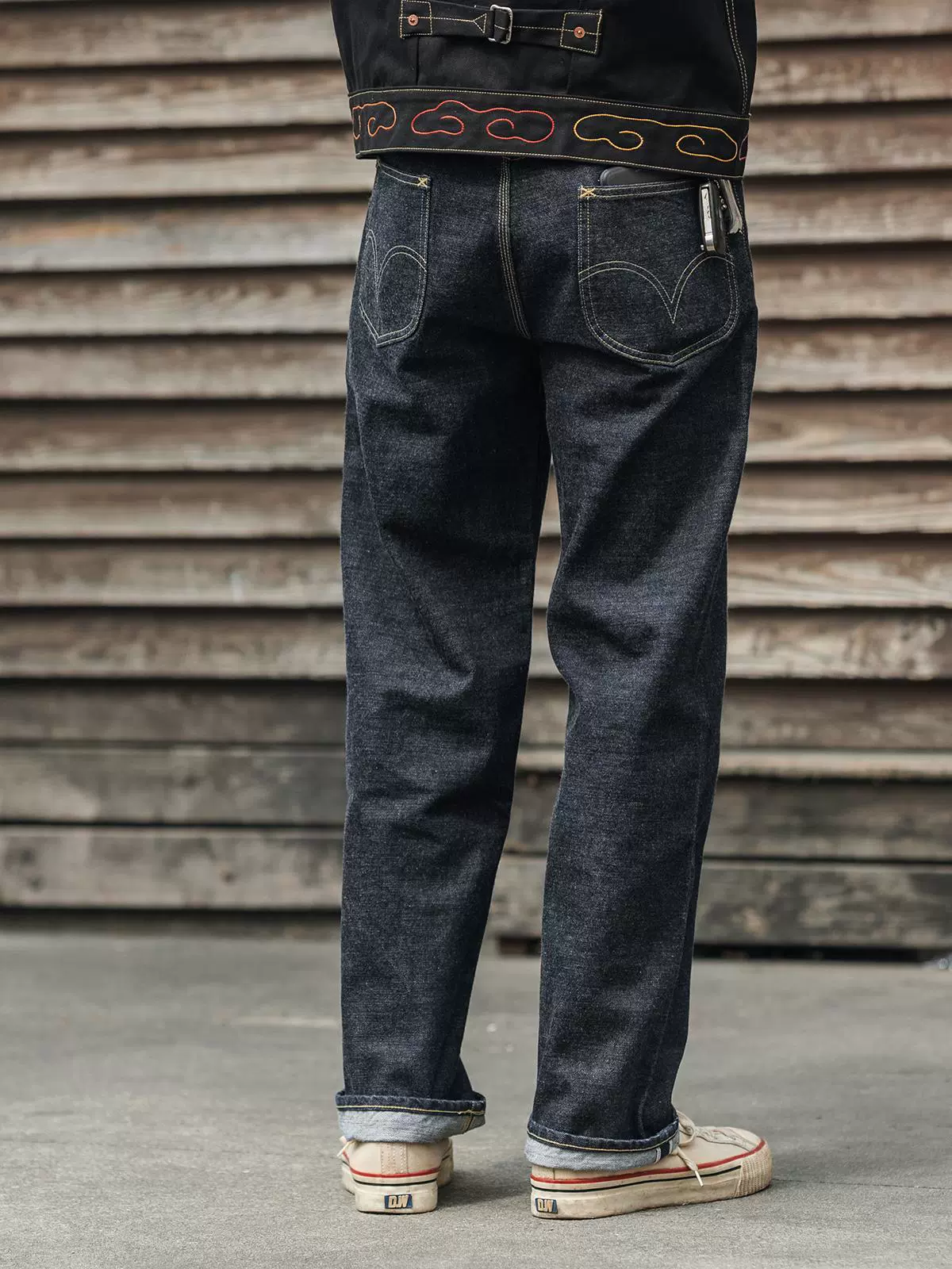 14.5oz Selvedge Straight Jeans - Image 2