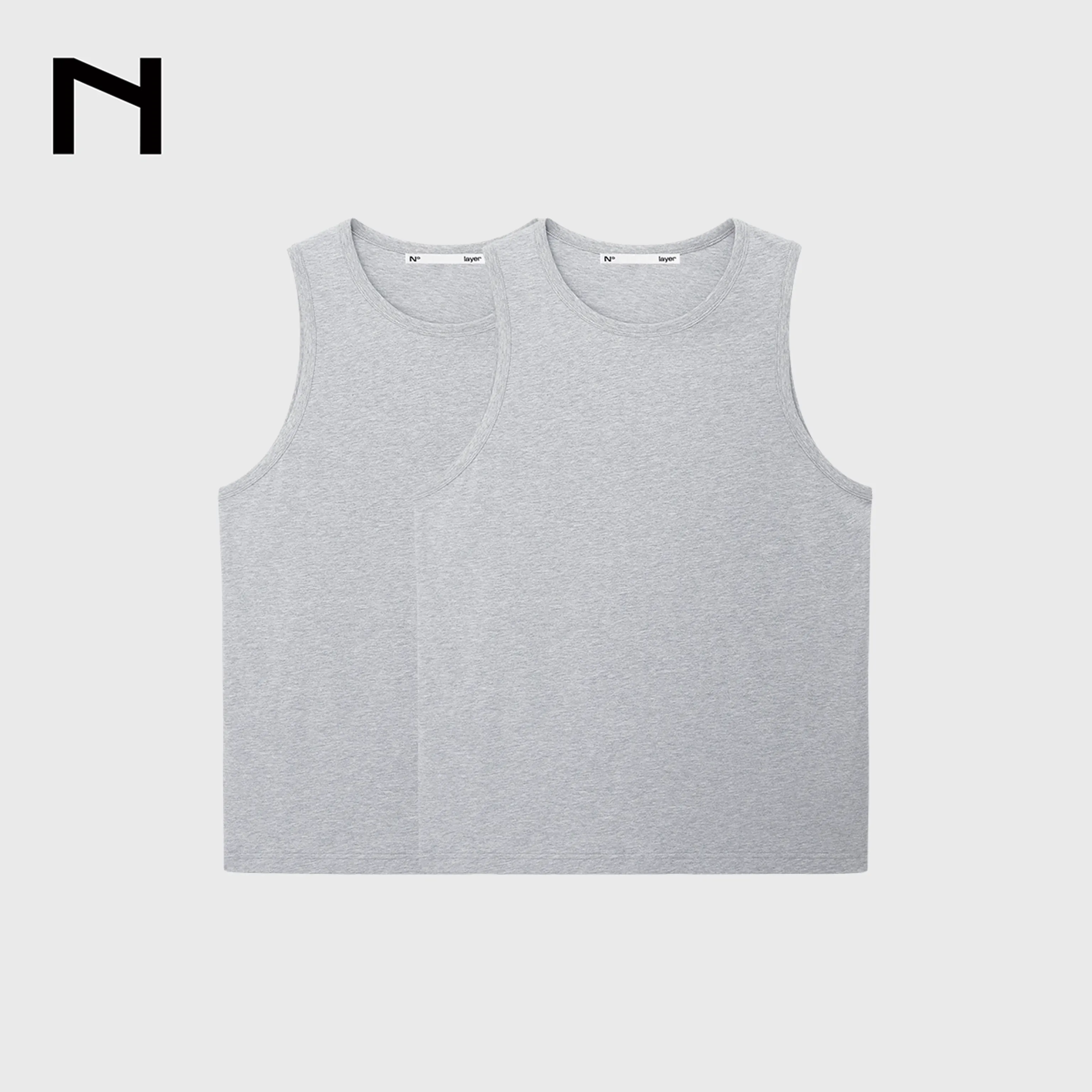 150g Double Yarn Crewneck Tank 2-Pack - Image 8