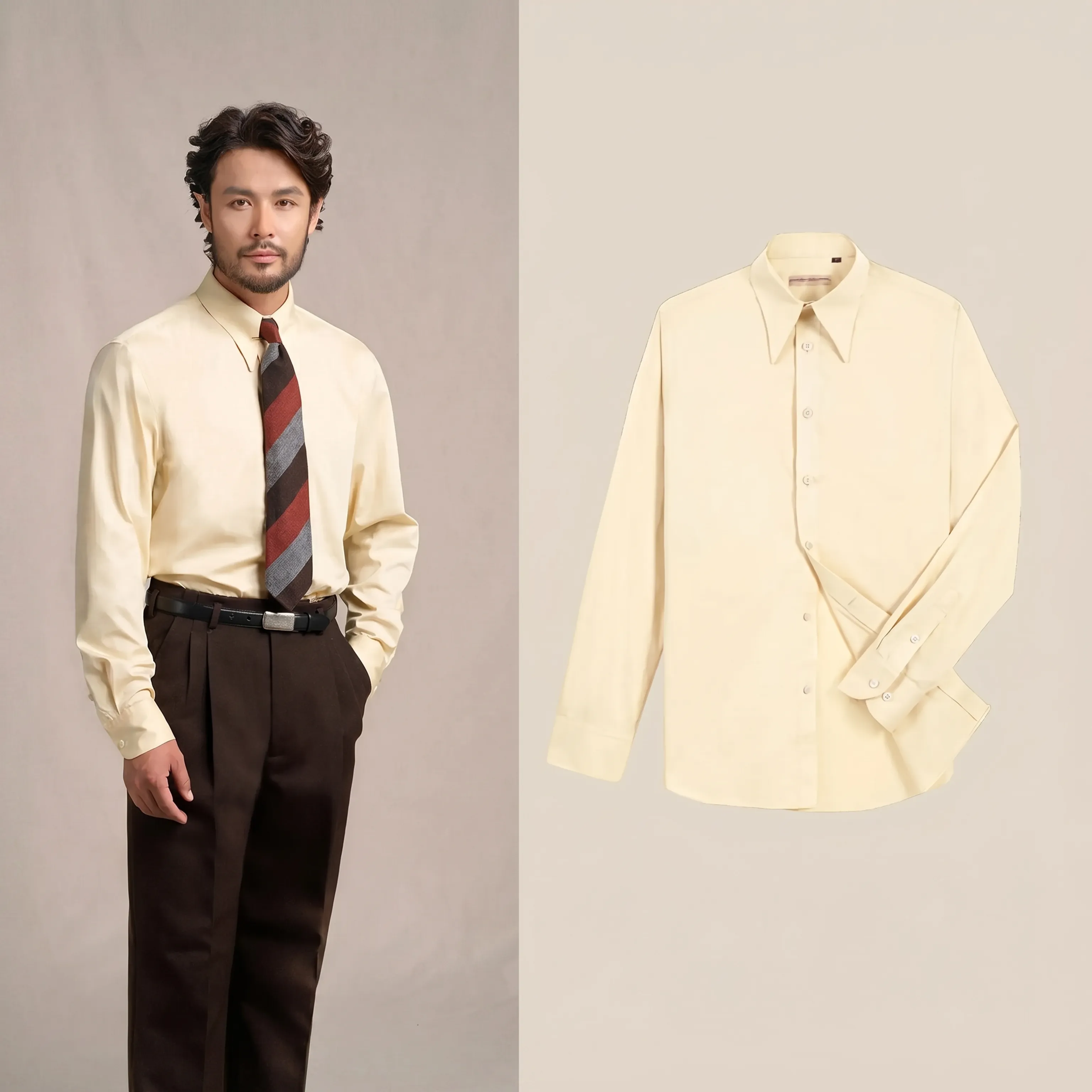 1930s Style Oxford Shirt - Image 10