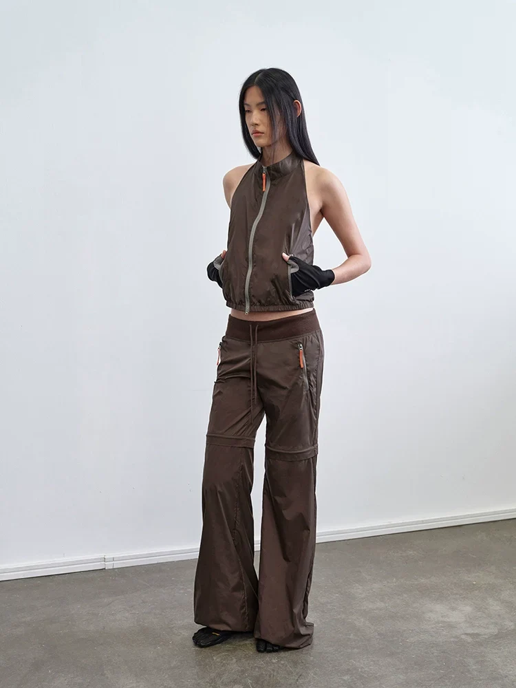2-in-1 Convertible Flared Pants
