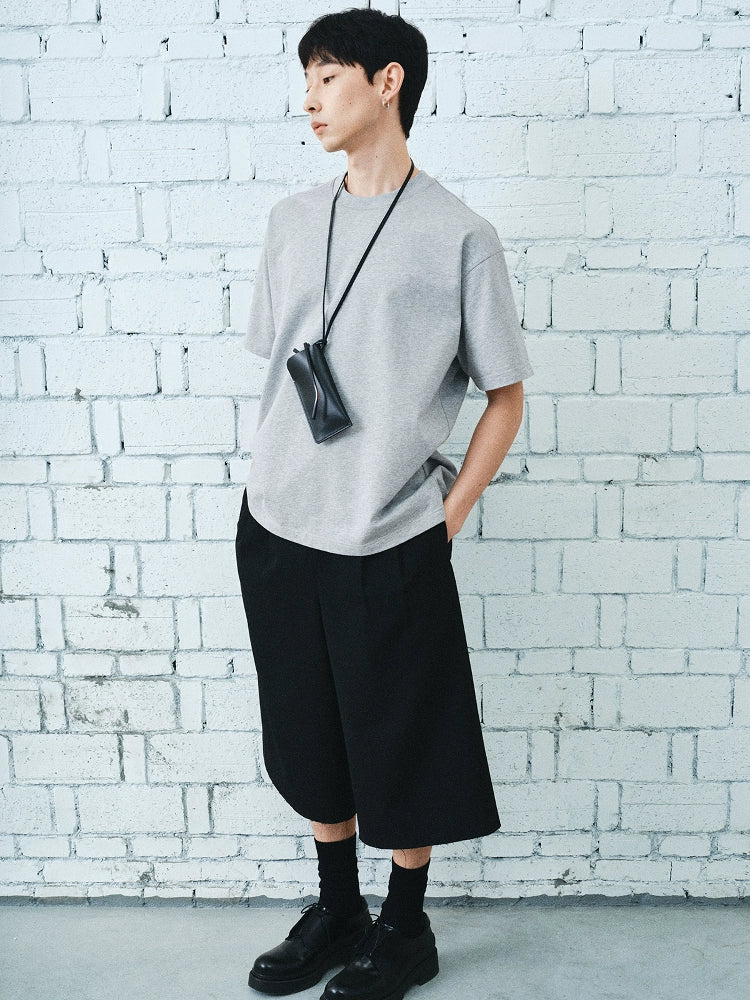 240g Double Yarn Crewneck T-Shirt - Image 3