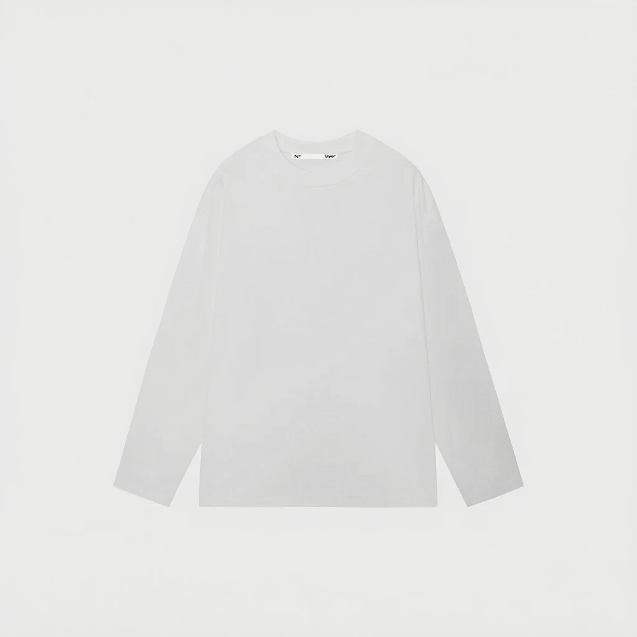 240g Oversized Long Sleeve Crewneck Tee - Image 7