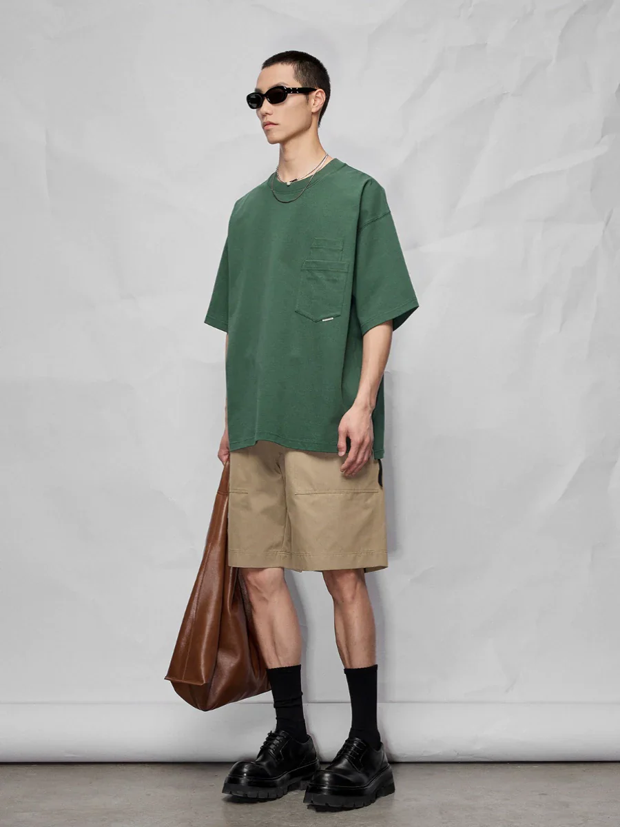 320g Double-Pocket Boxy Tee - Image 5