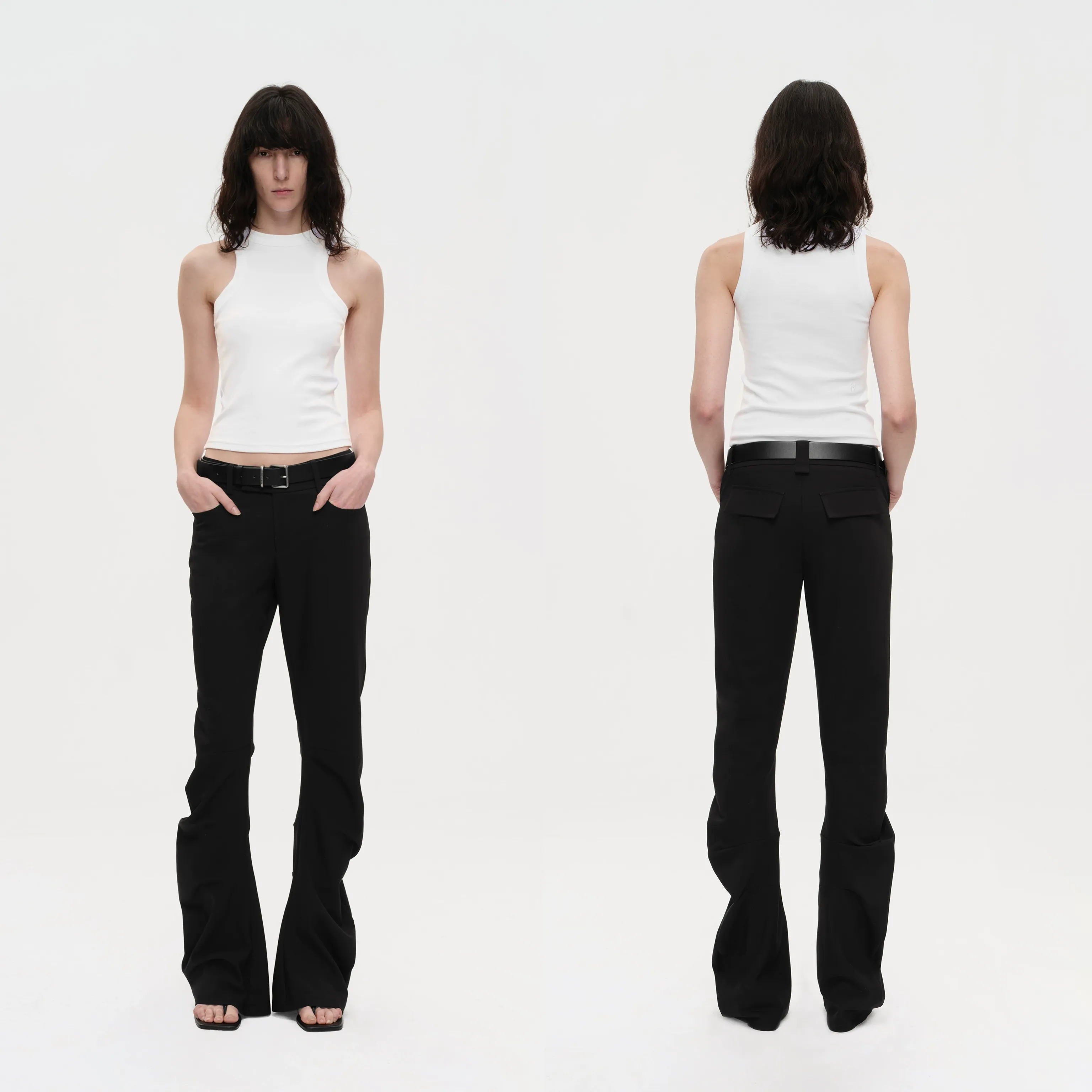 3D-Cut Flared Pants - Image 6
