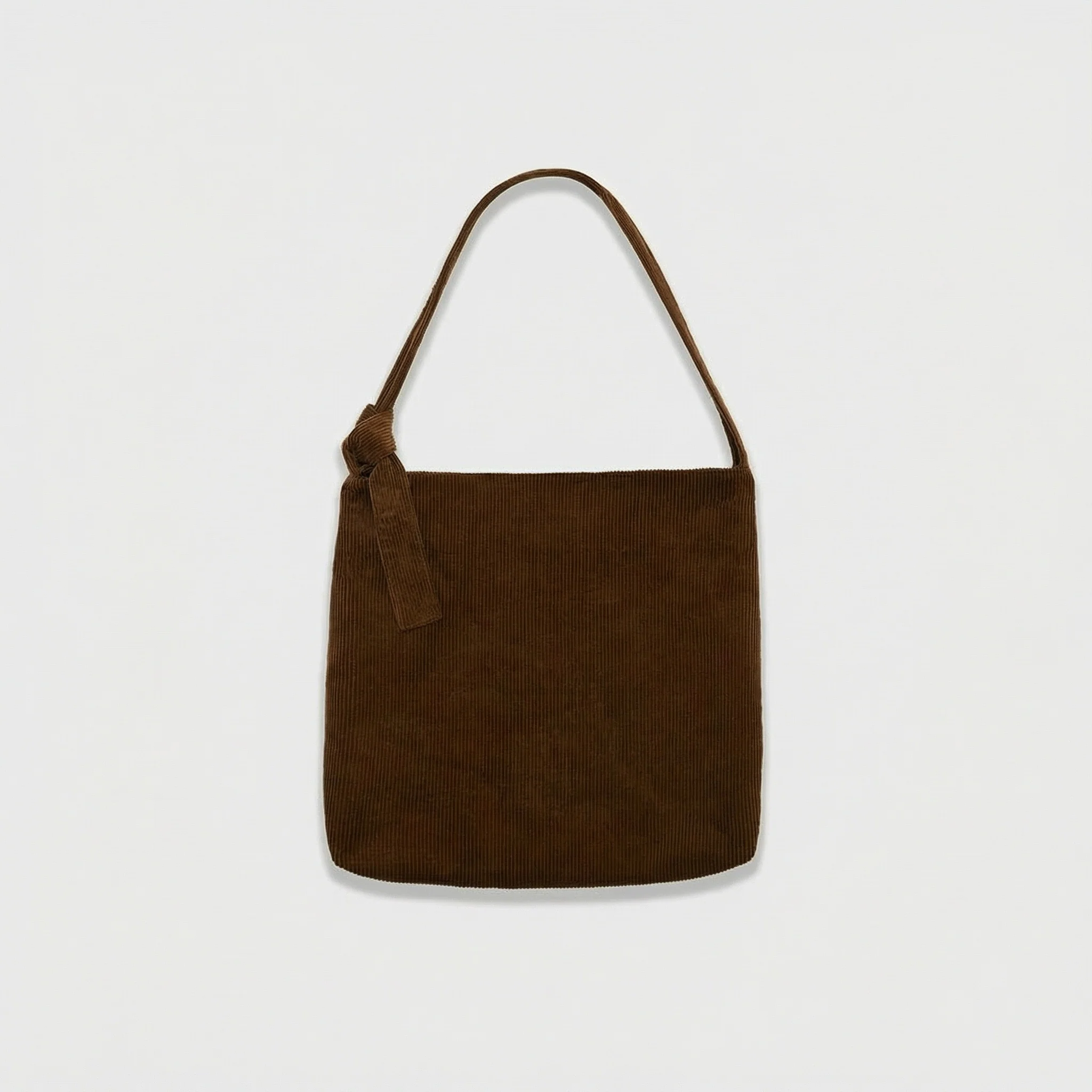 3D Embroidery Corduroy Shoulder Bag - Image 4