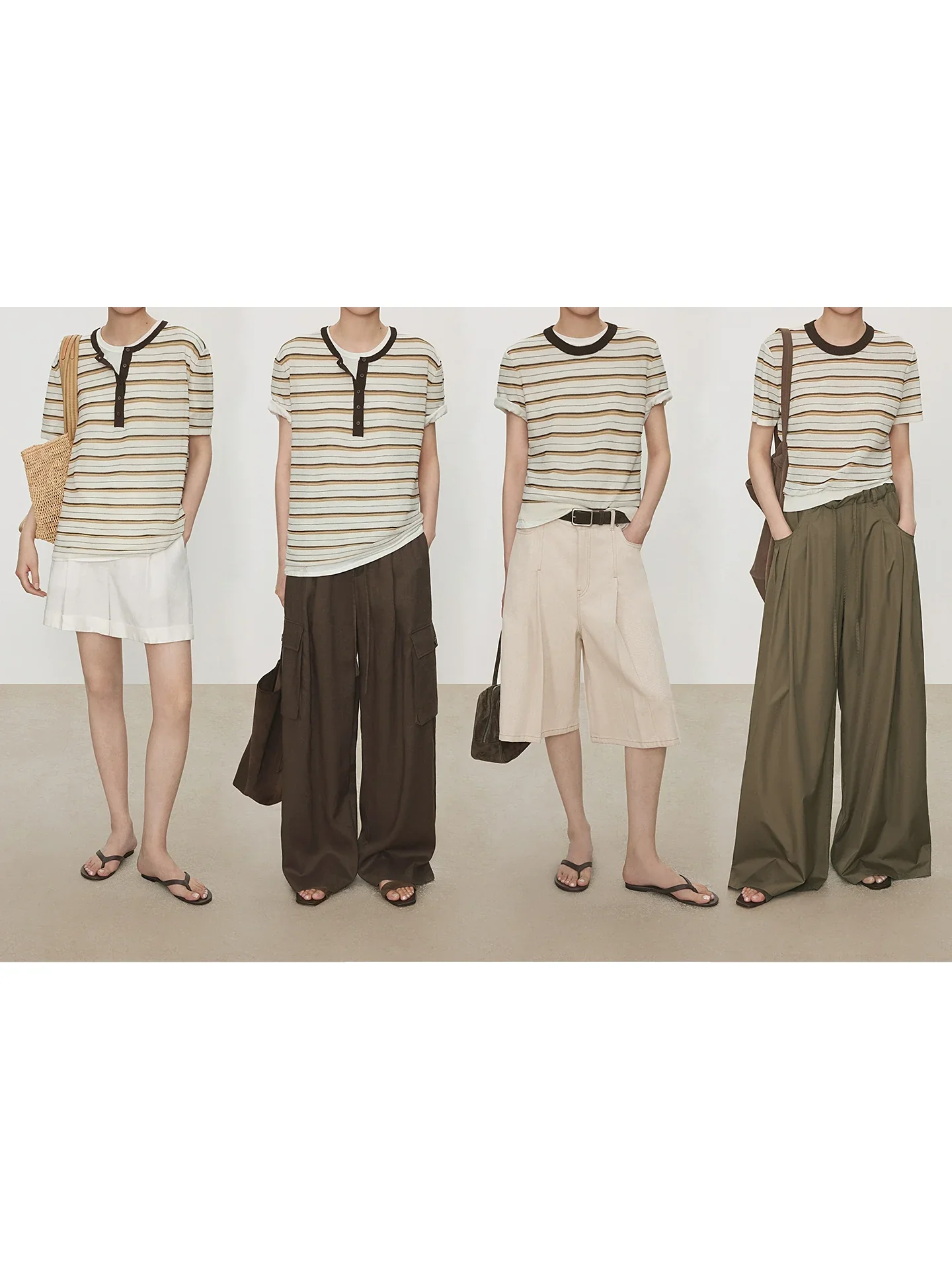 3DStripeCoolCottonKnitTee - Image 3