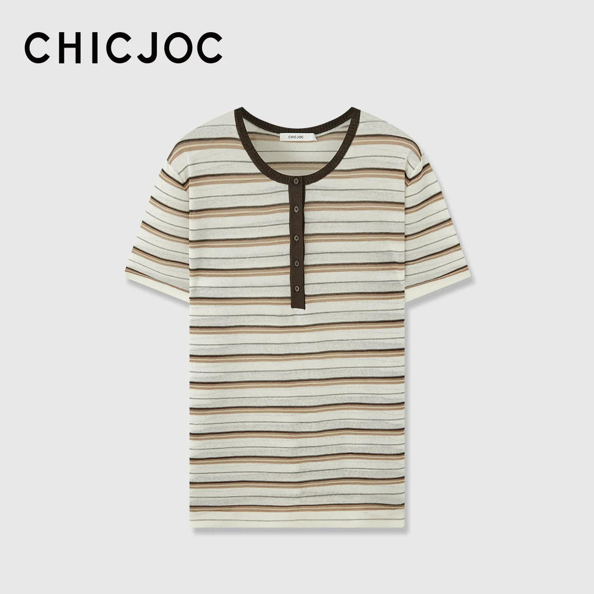 3DStripeCoolCottonKnitTee - Image 8