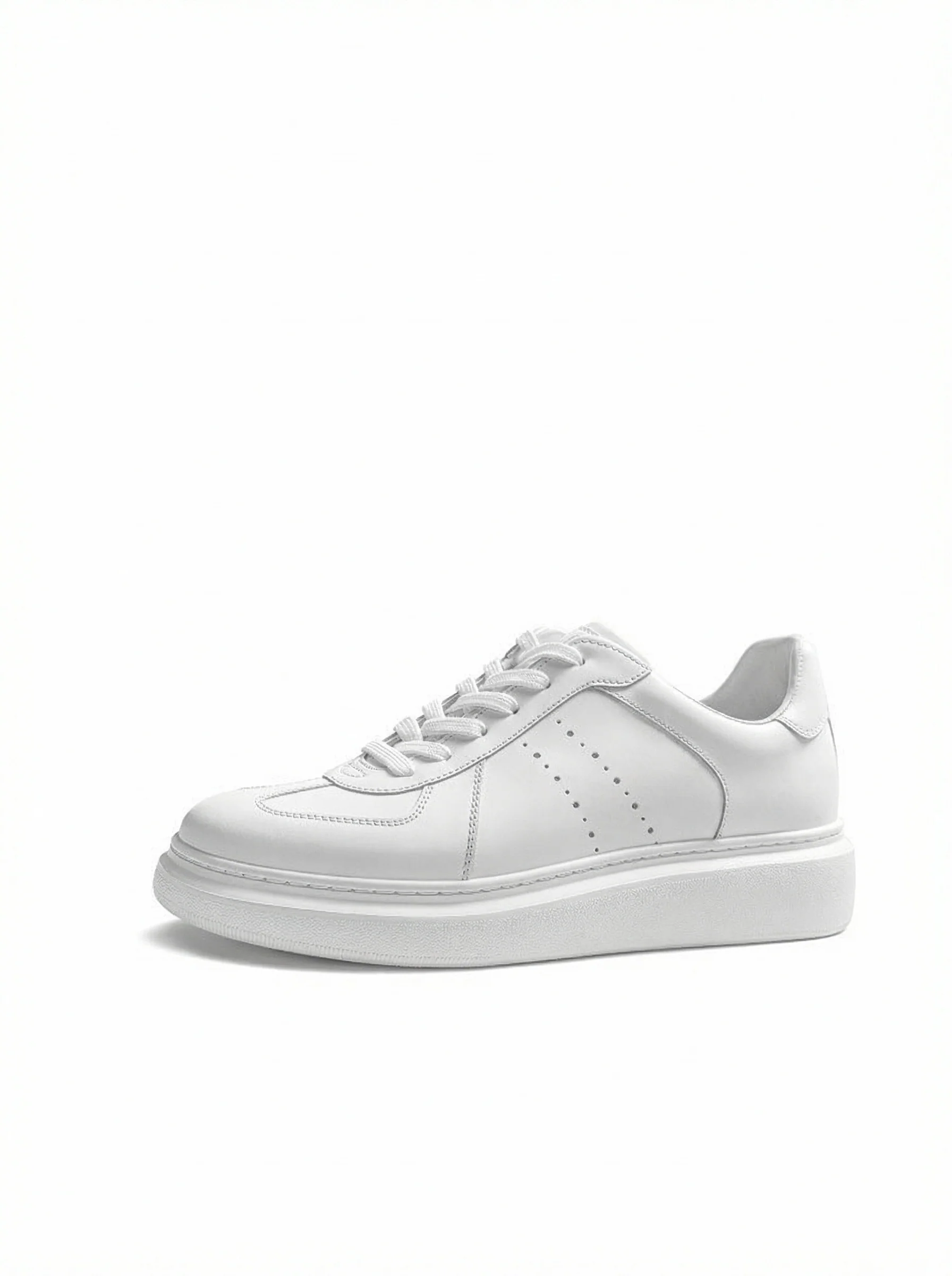 4.5cm Lift Calf Leather Sneaker