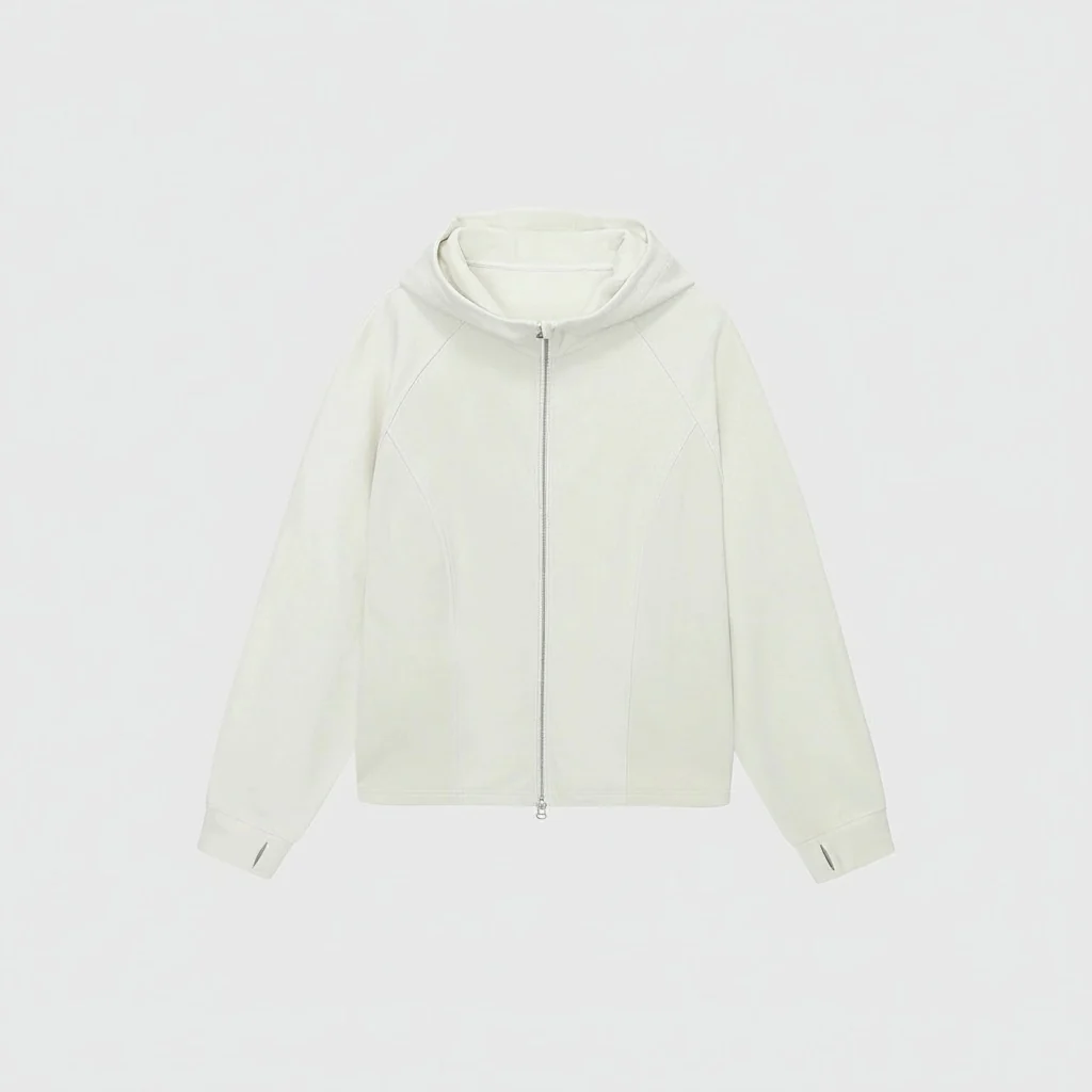410g Terry Raglan Zip Hoodie - Image 6