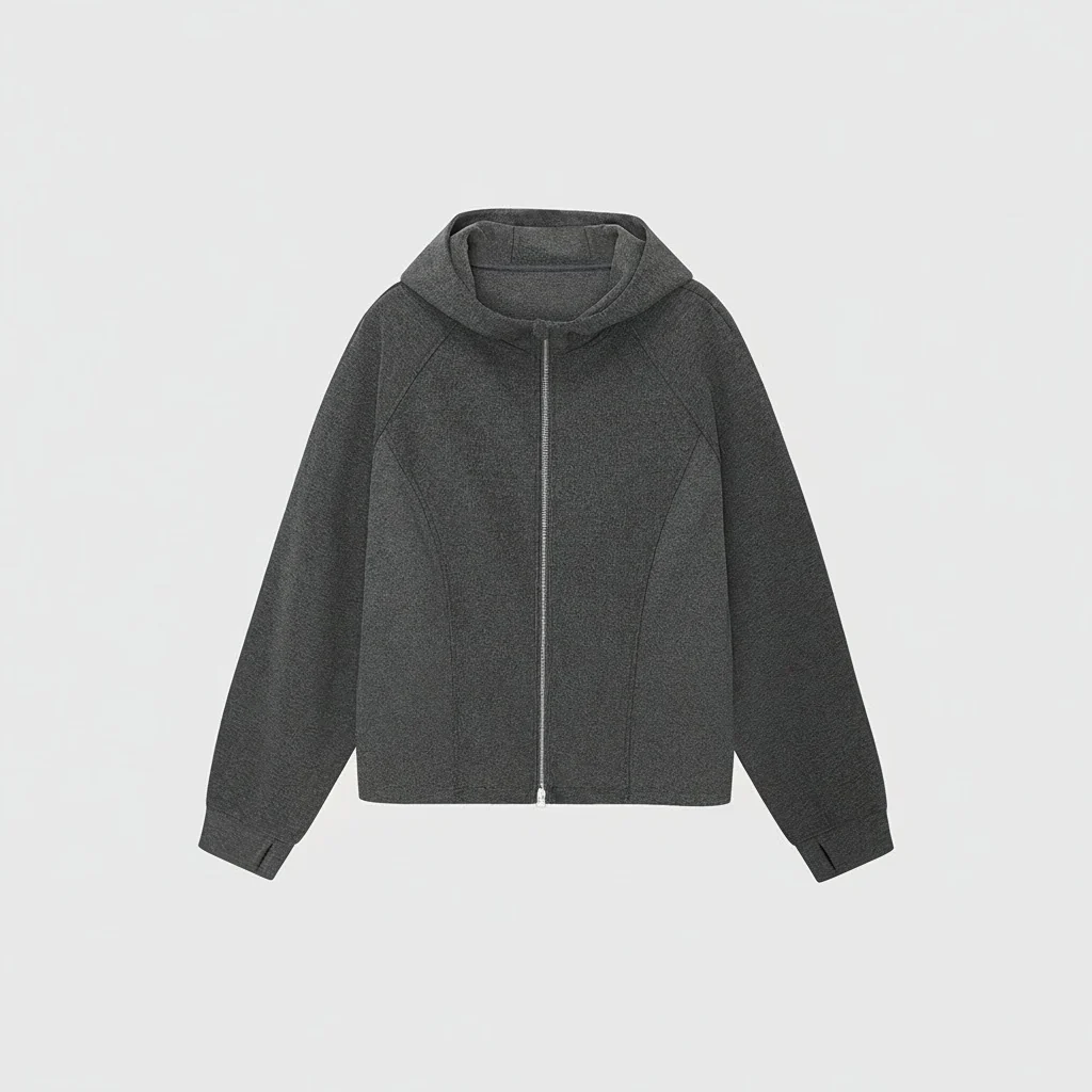 410g Terry Raglan Zip Hoodie - Image 7