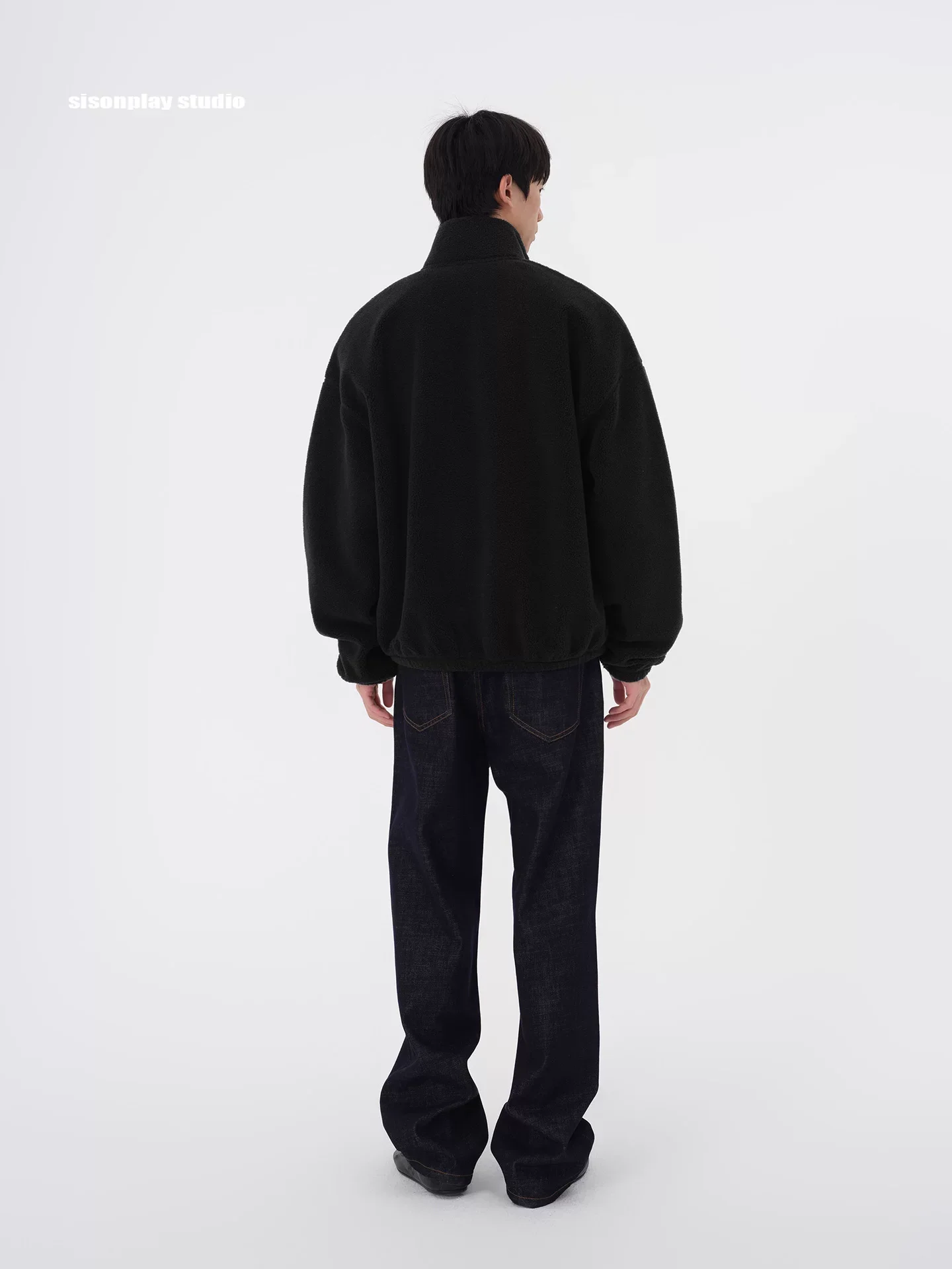 600g Wool-Blend Fleece Zip Jacket - Image 2