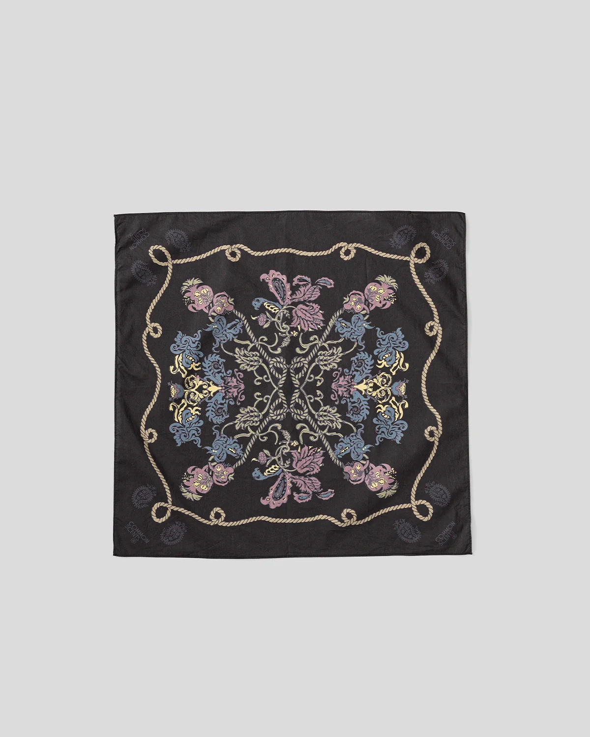 80s Cotton Printed Bandana - Image 8