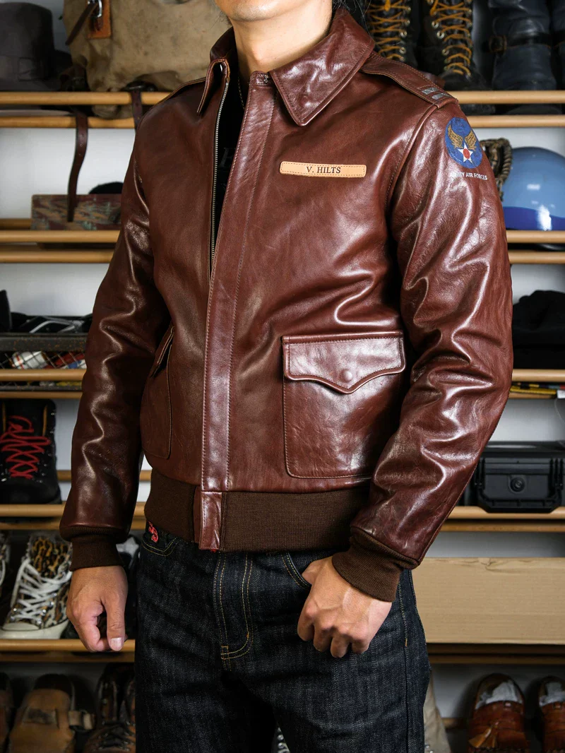 A-2 Horsehide Flight Jacket - Image 2