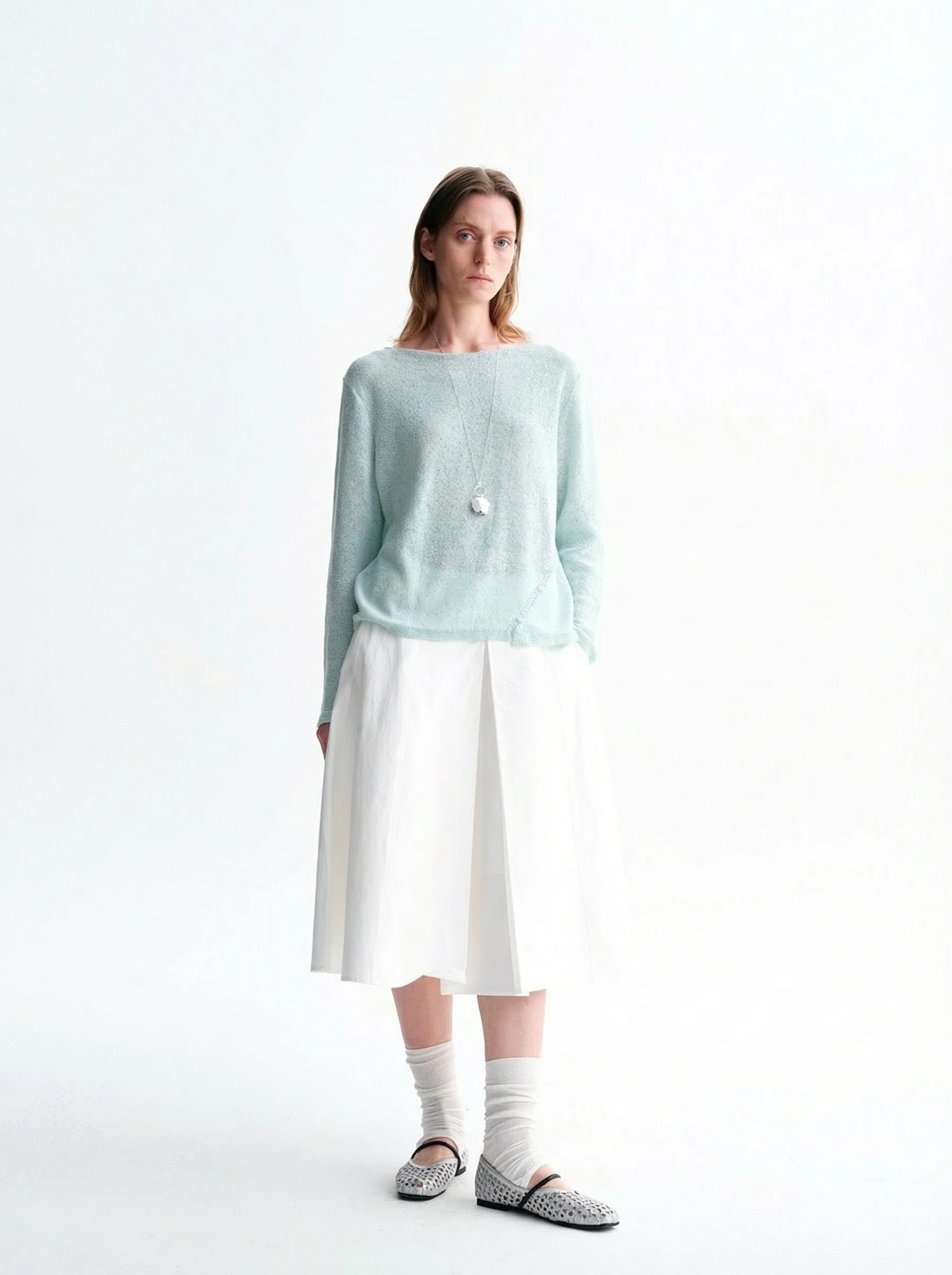 A-Line Midi Skirt - Image 3
