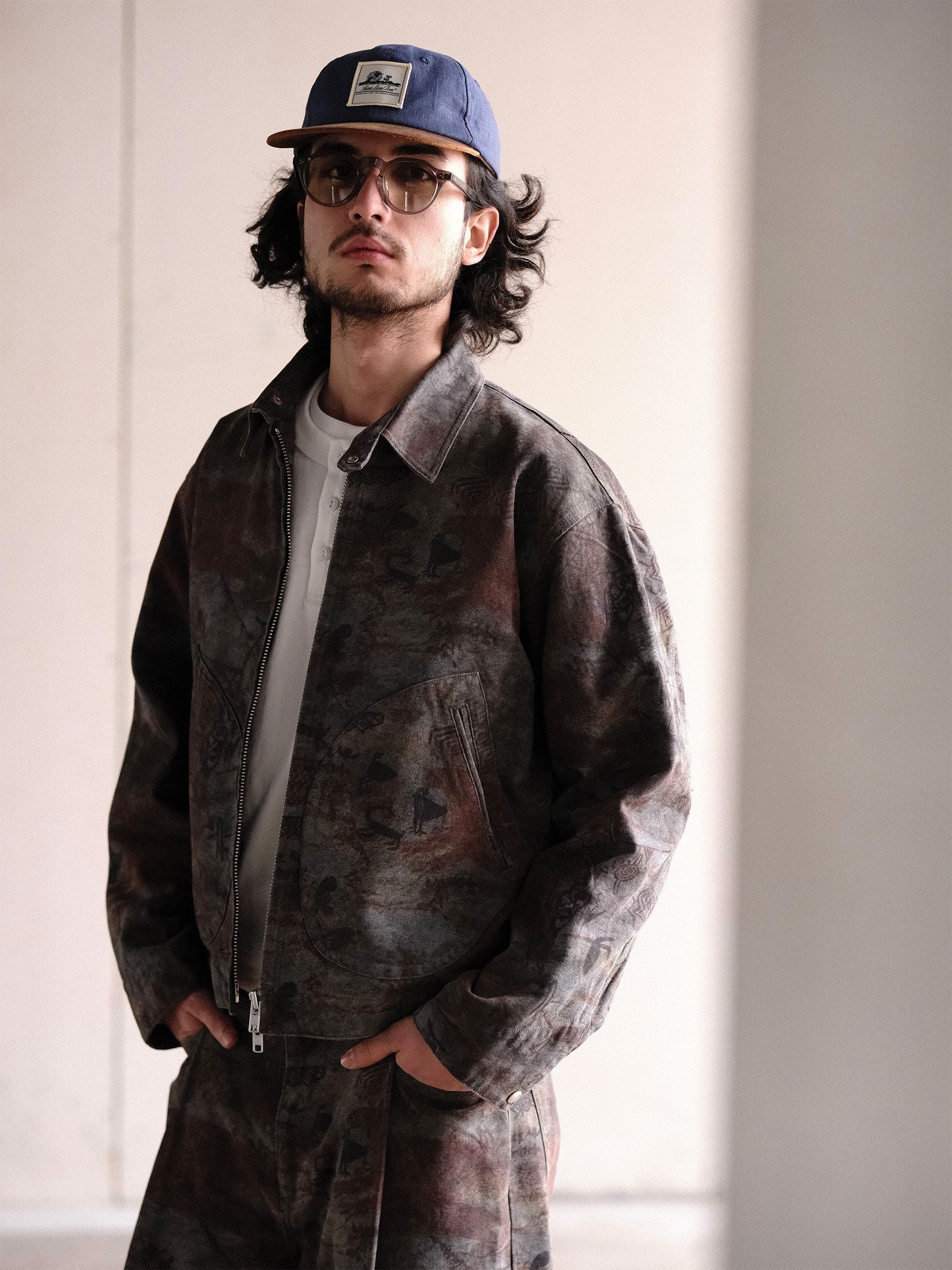Abstract Zip Jacket - Image 2