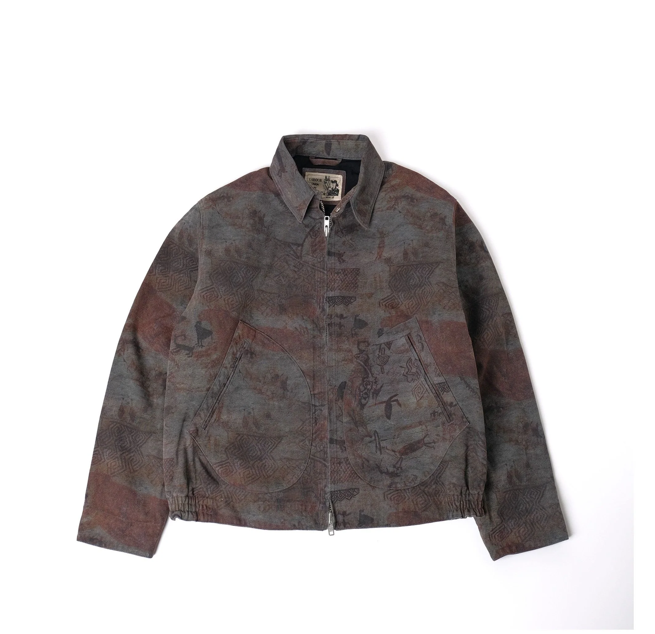 Abstract Zip Jacket - Image 6