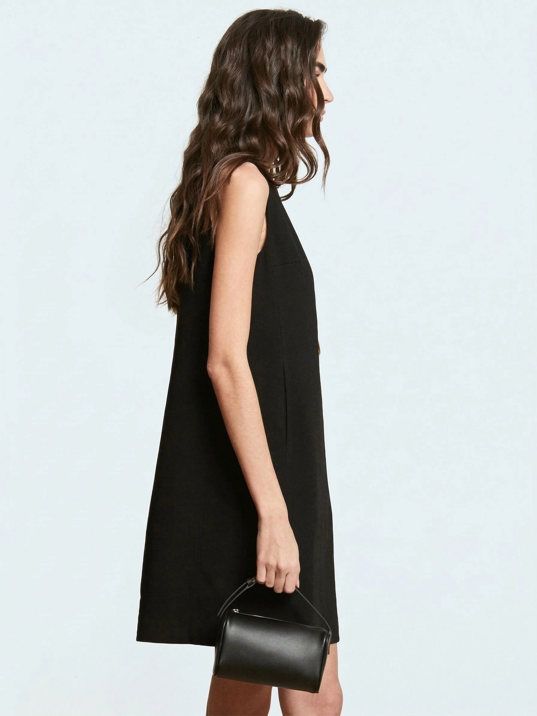 Acetate Shift Dress - Image 4
