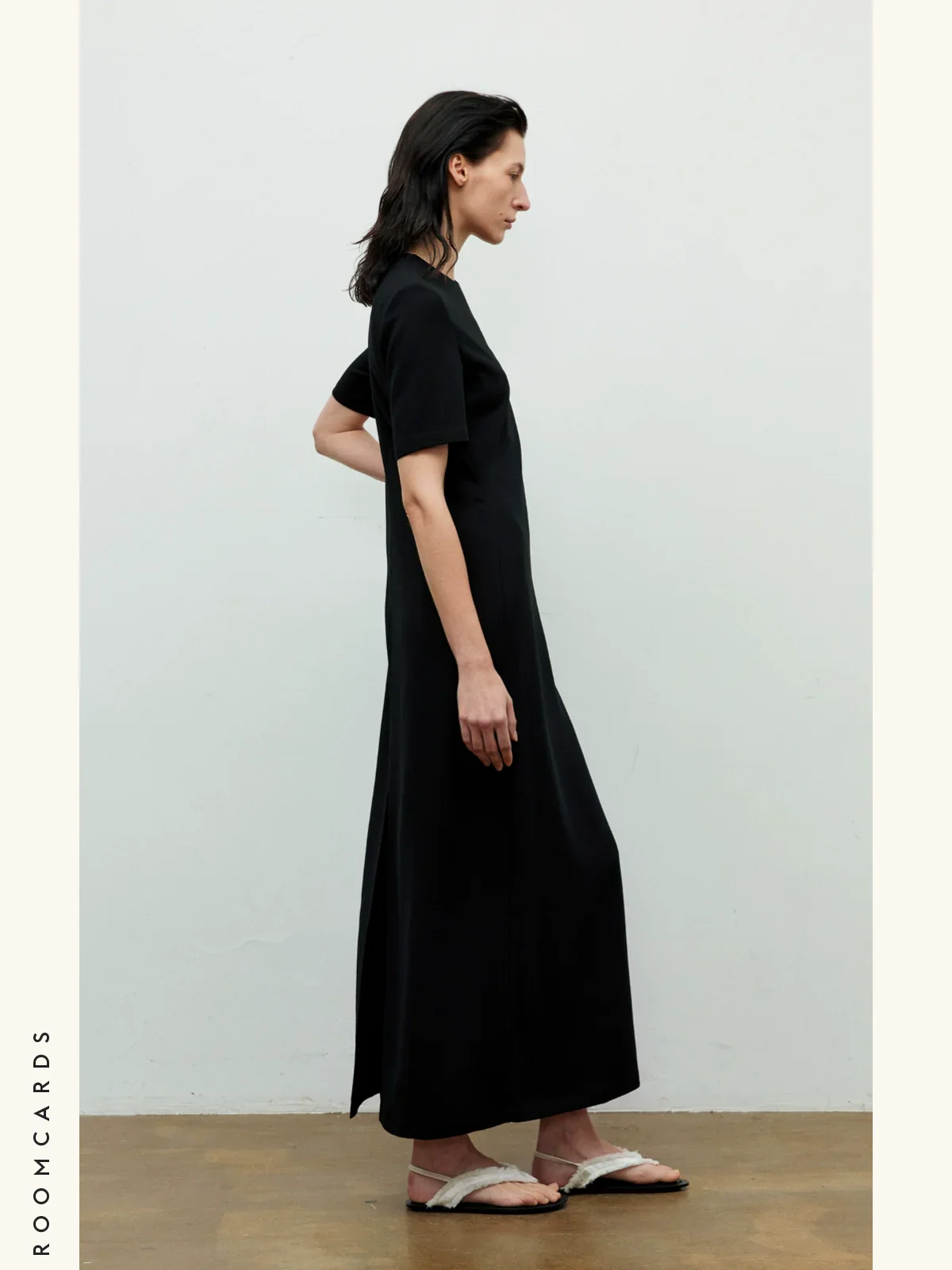 Acetate Short-Sleeve Midi Dress - Image 5