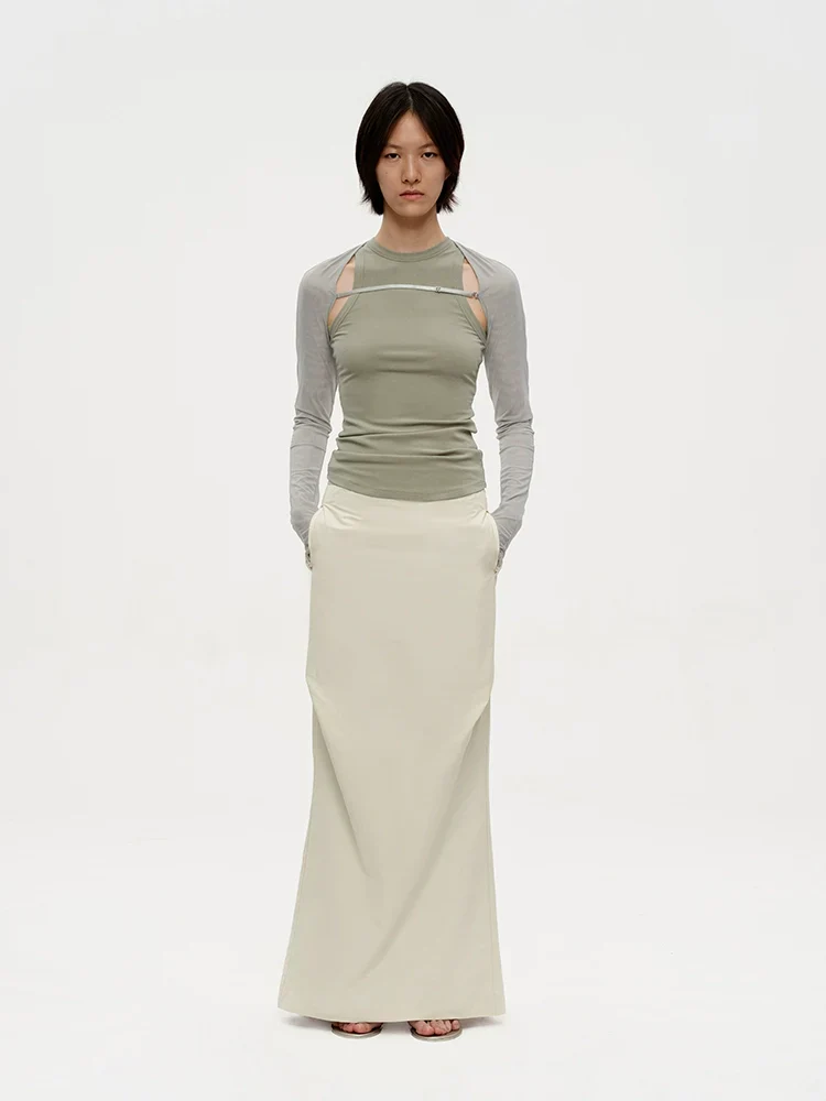 Adjustable Mesh-Sleeve Tank Top - Image 2
