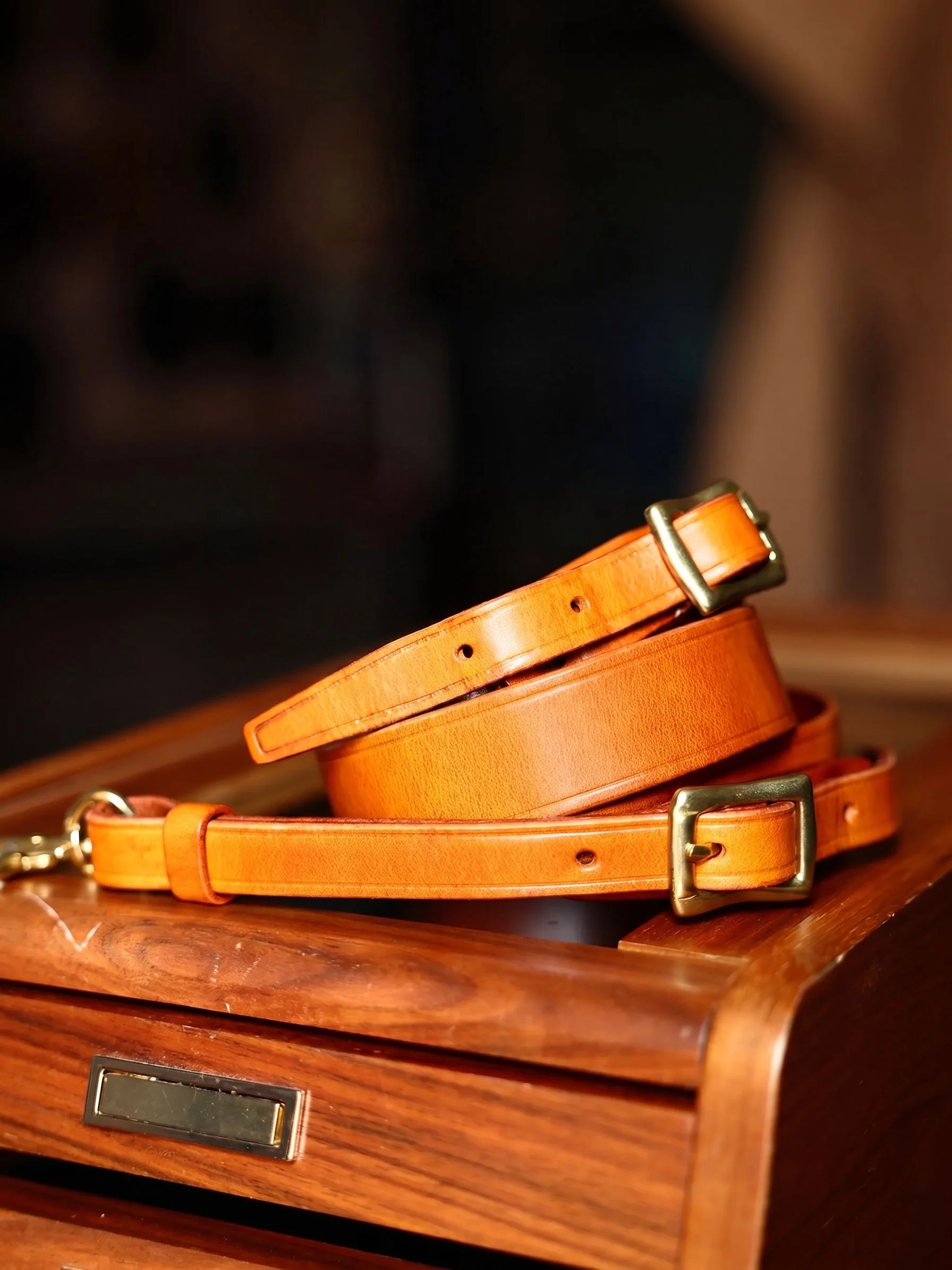 Adjustable Top-Grain Leather Strap - Image 2