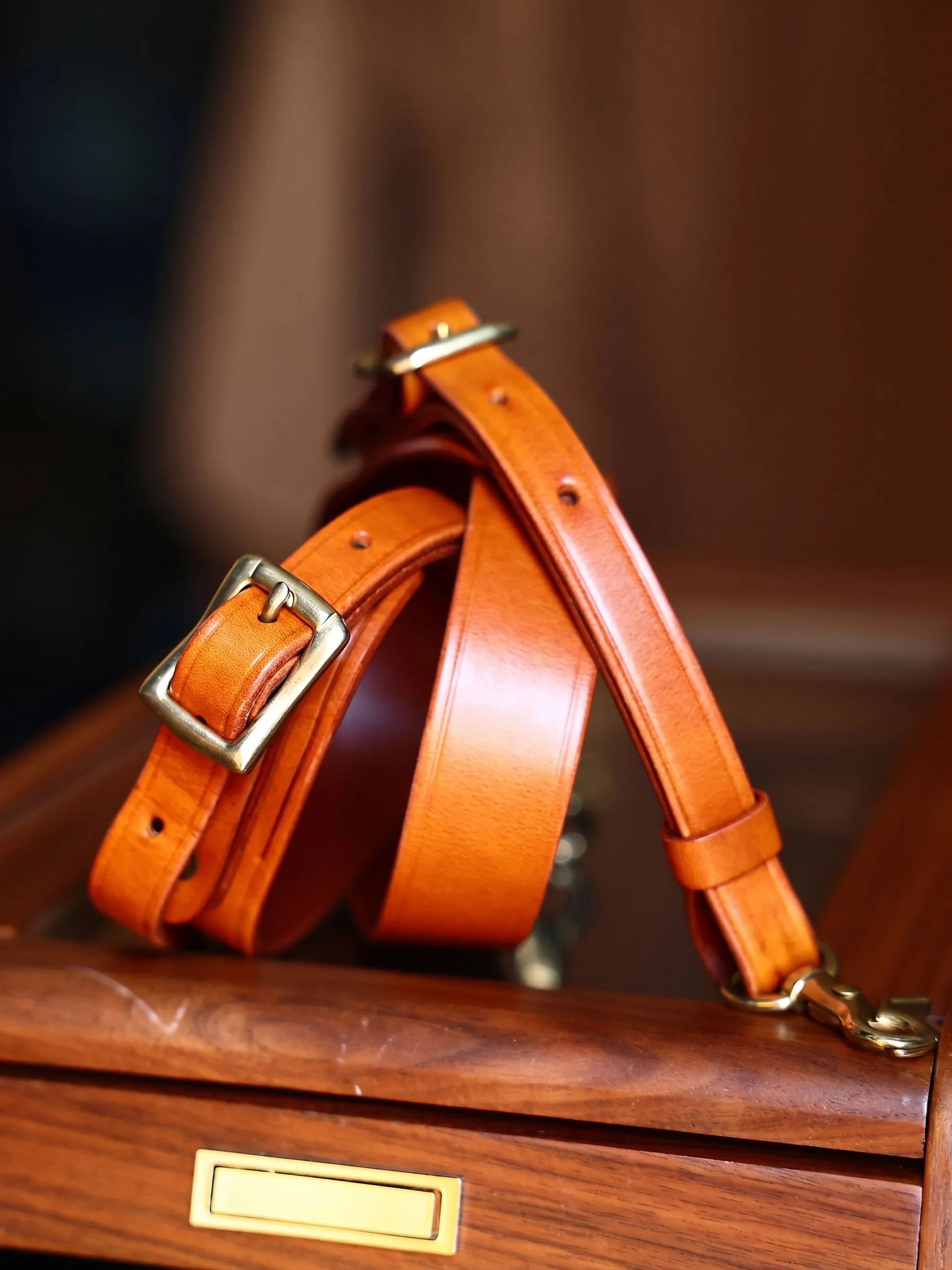 Adjustable Top-Grain Leather Strap - Image 3