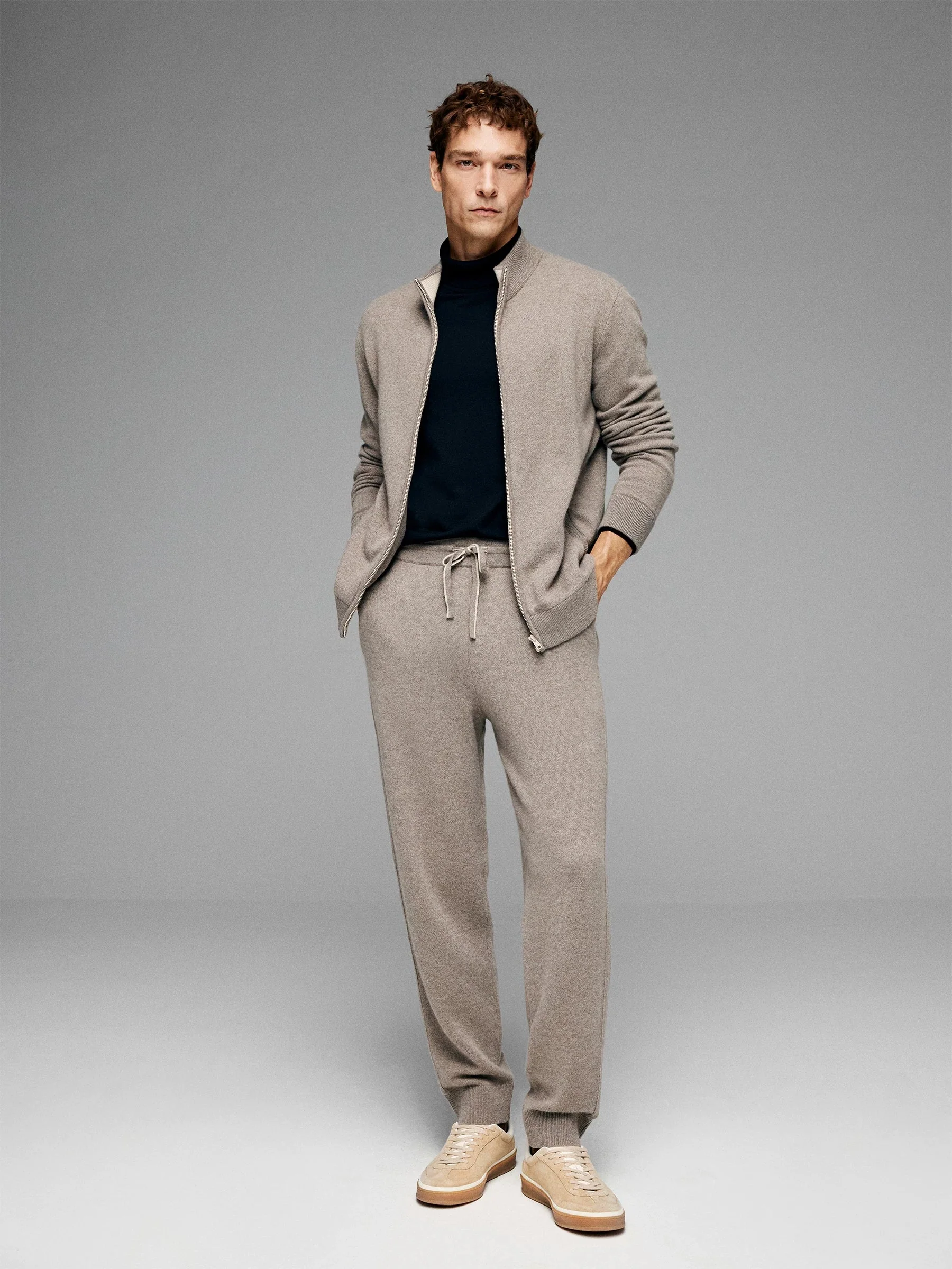 Alashan Cashmere Zip Cardigan