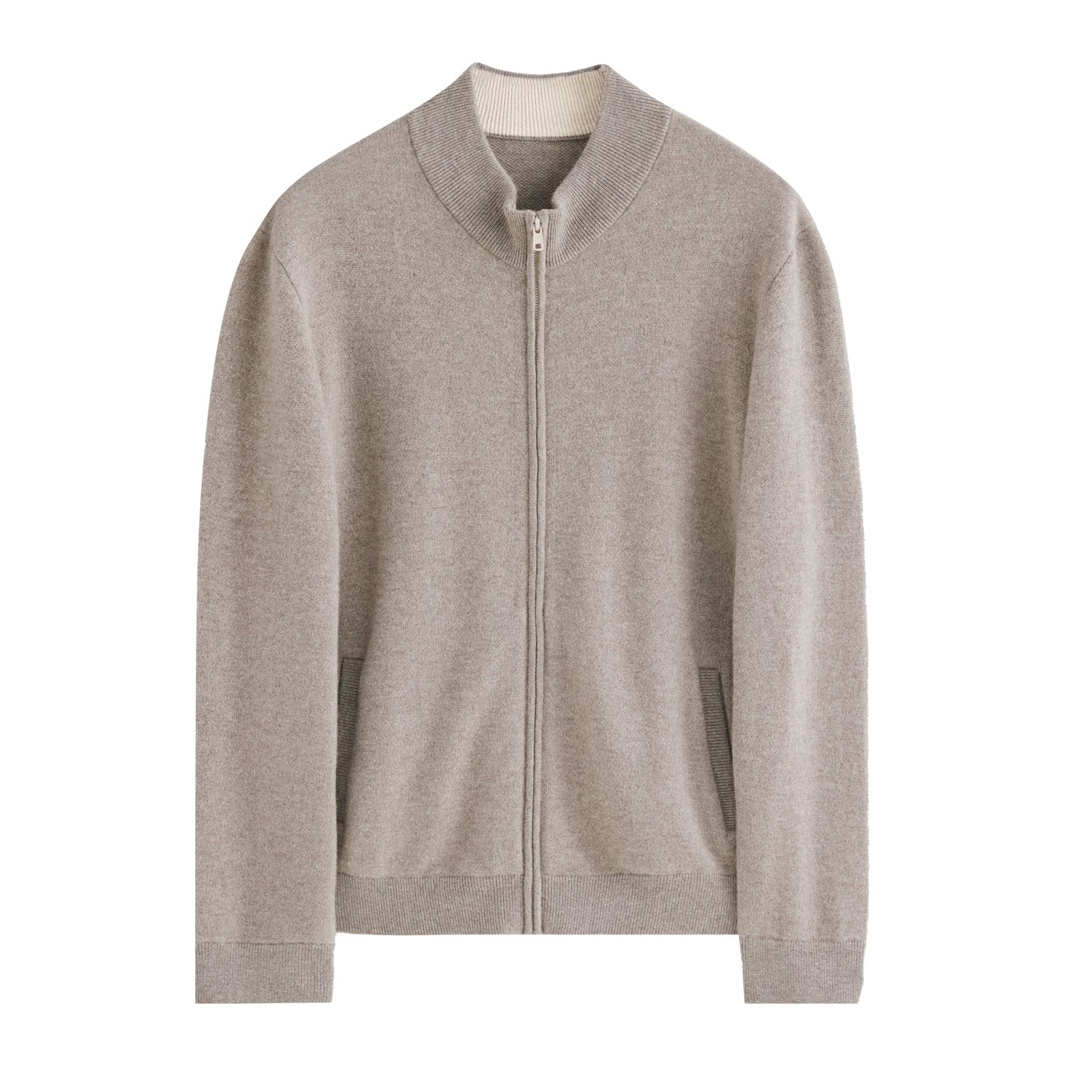 Alashan Cashmere Zip Cardigan - Image 8