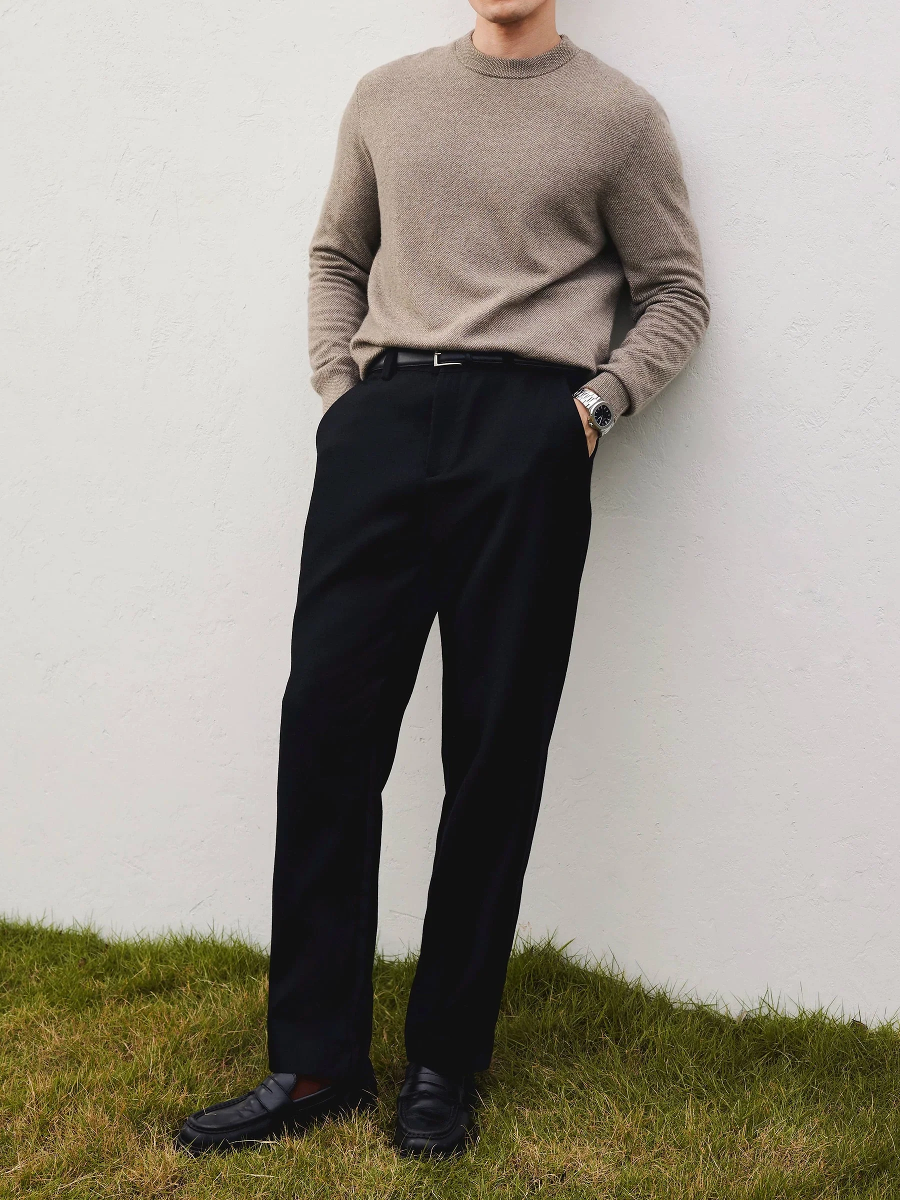 Alashan Pure Cashmere Crewneck