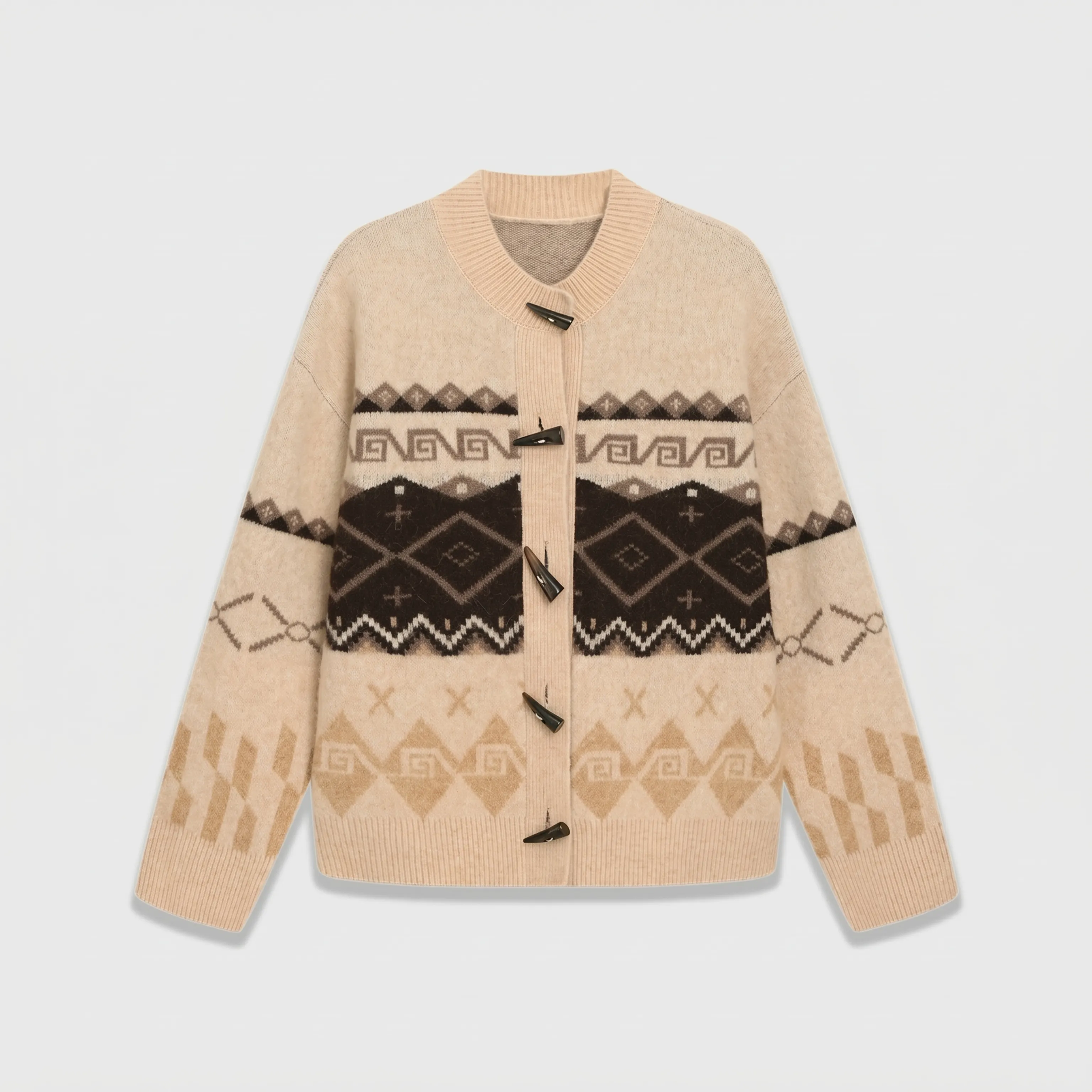 Alpaca Blended Cardigan - Image 4