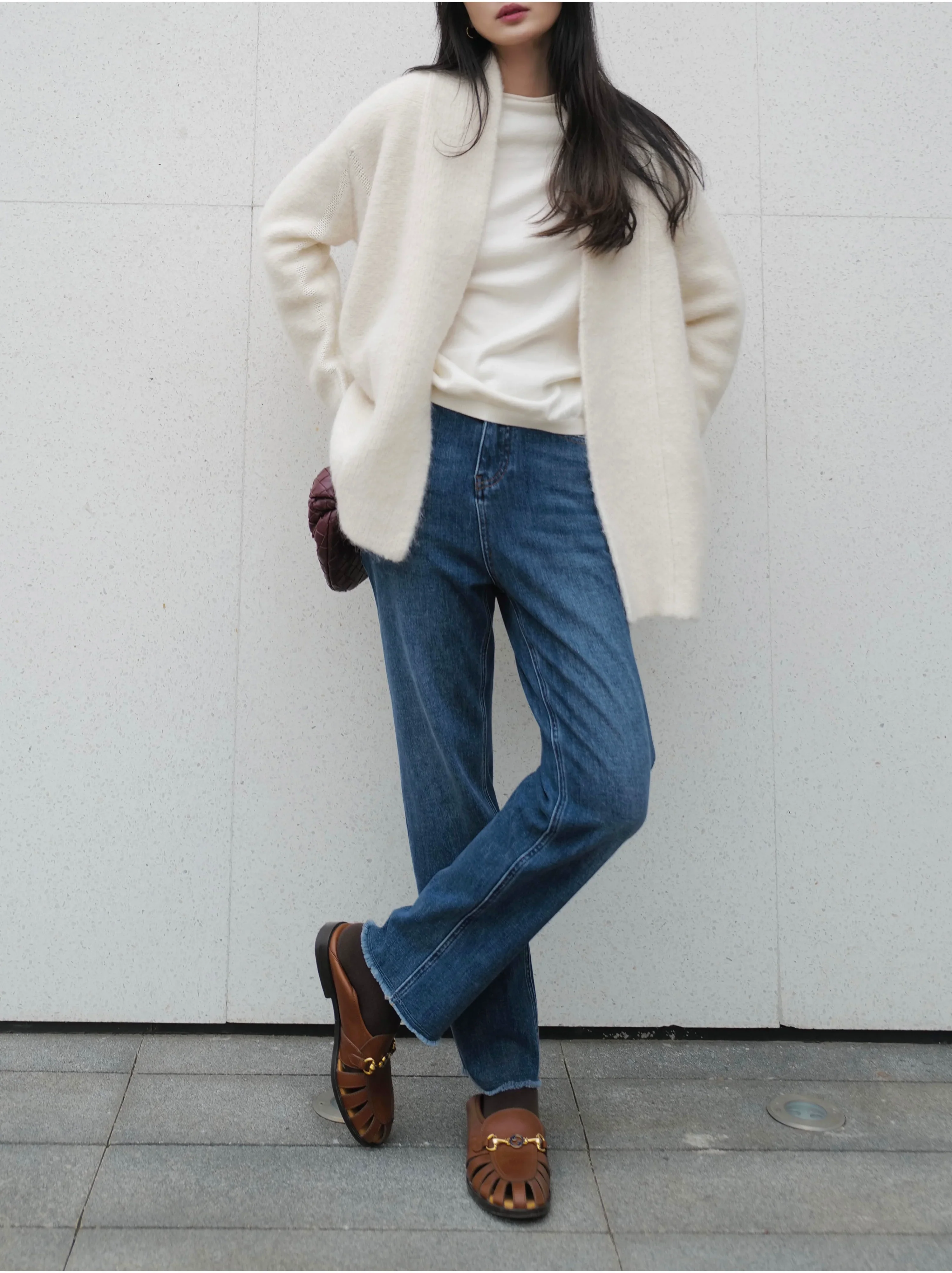 Alpaca Wool Cardigan - Image 4