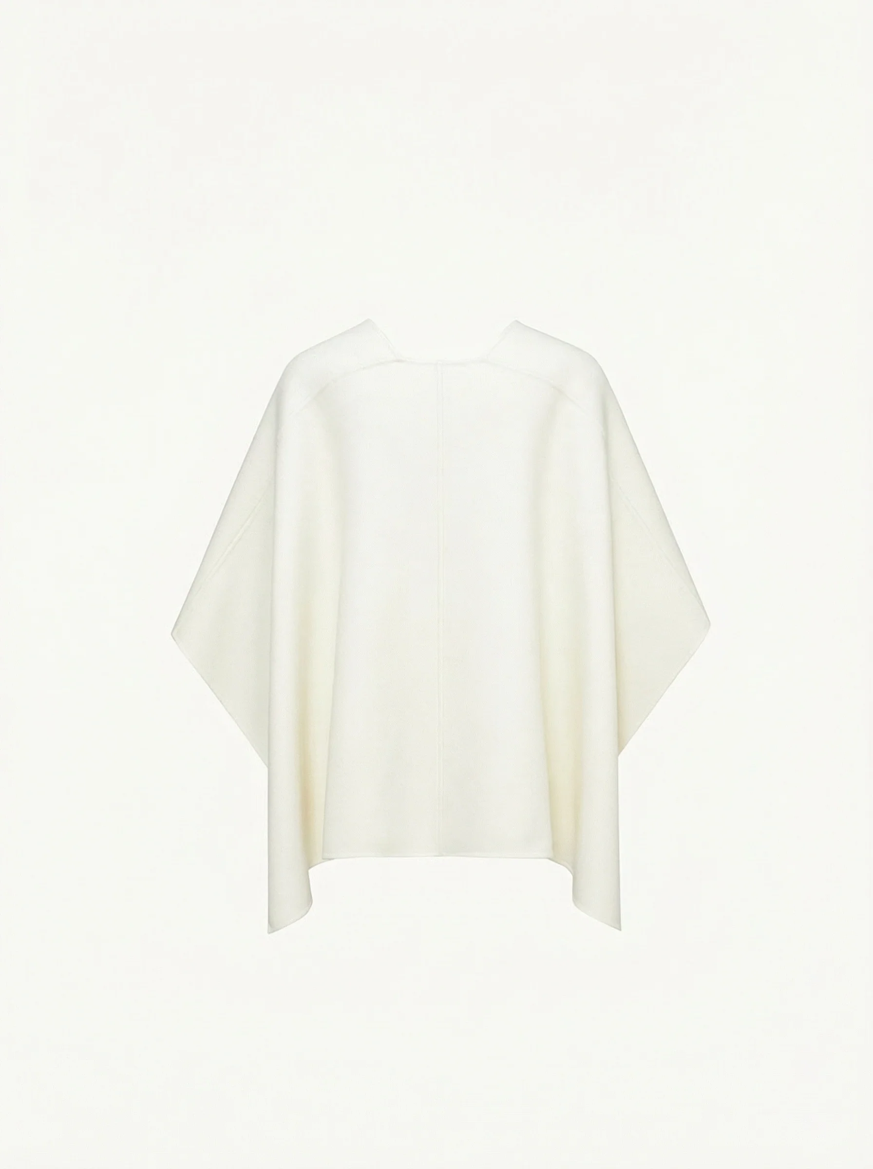 Alxa Double-Faced Cashmere Wool Cape - Image 2