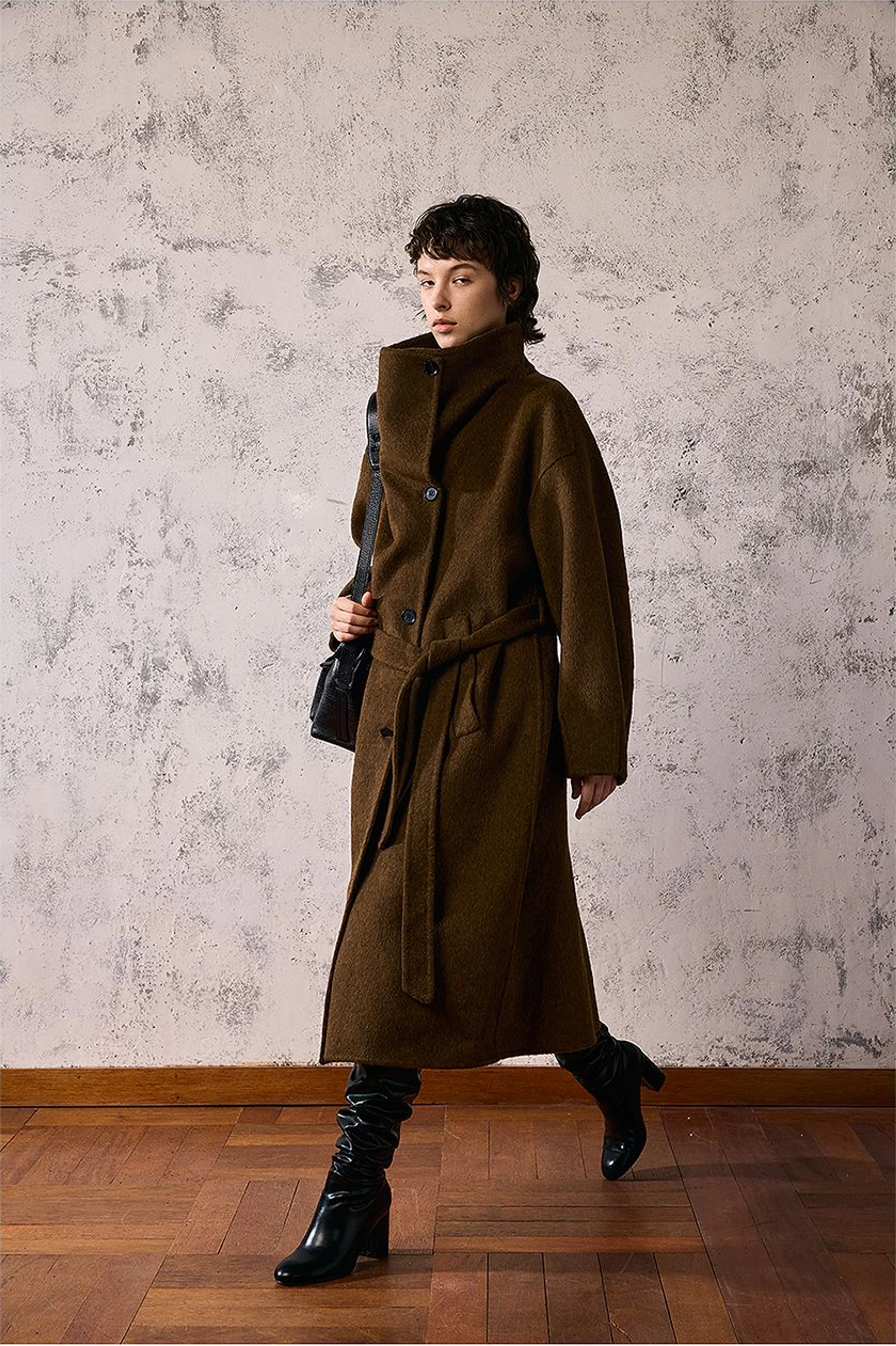 Andes Alpaca Wool Coat - Image 5