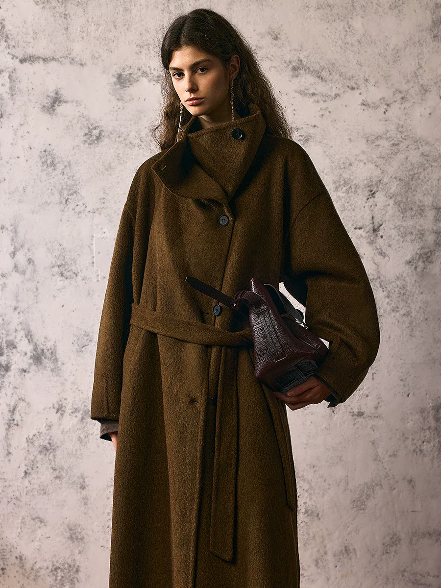 Andes Alpaca Wool Coat - Image 8