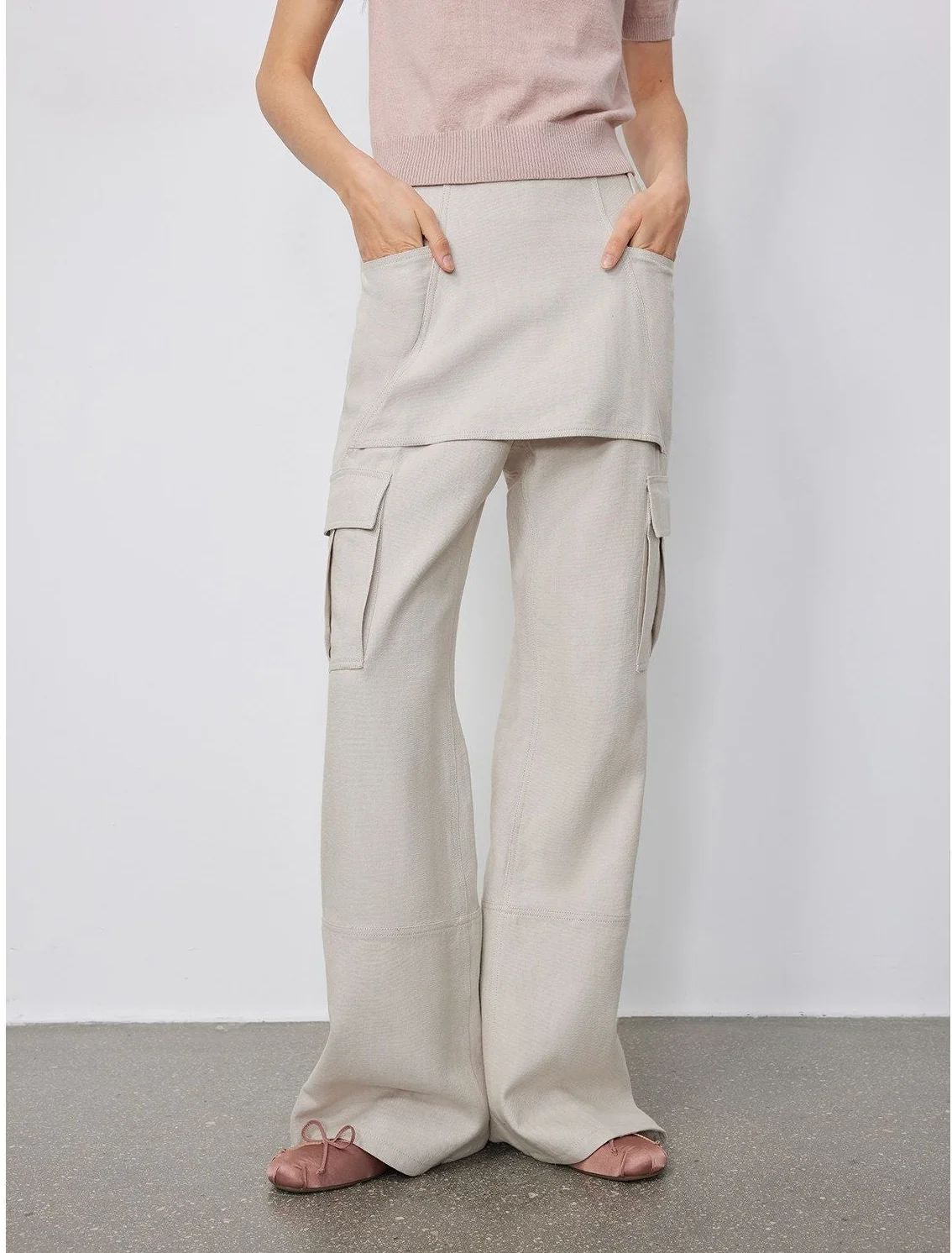 Apron Cargo Trousers - Image 7