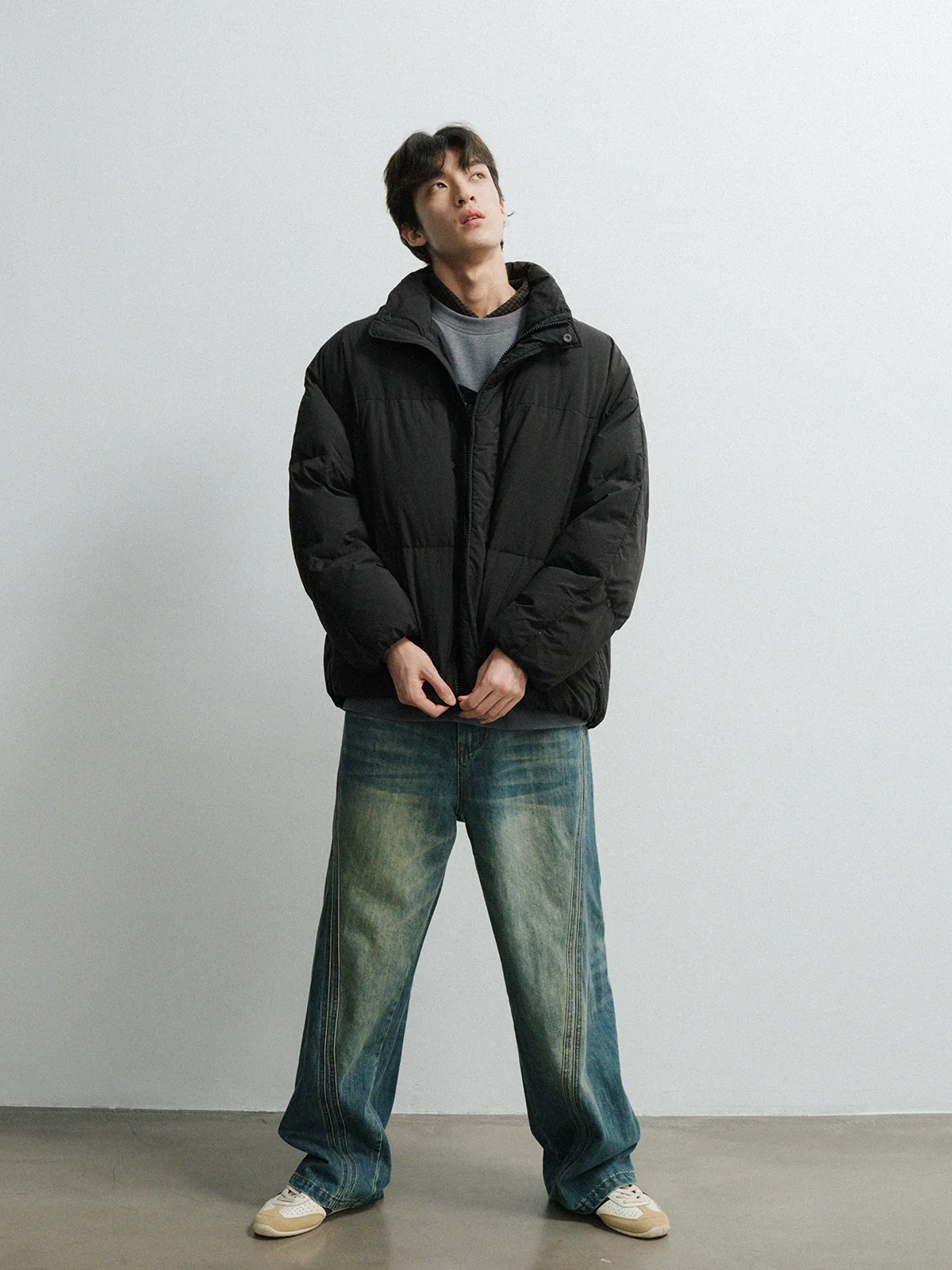 Arc-Split Loose Jeans - Image 4