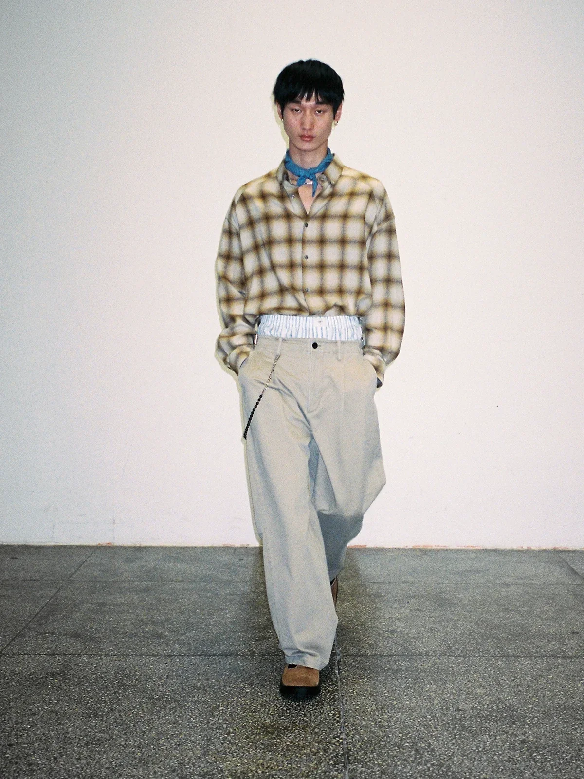 Arc Split Twill Chinos