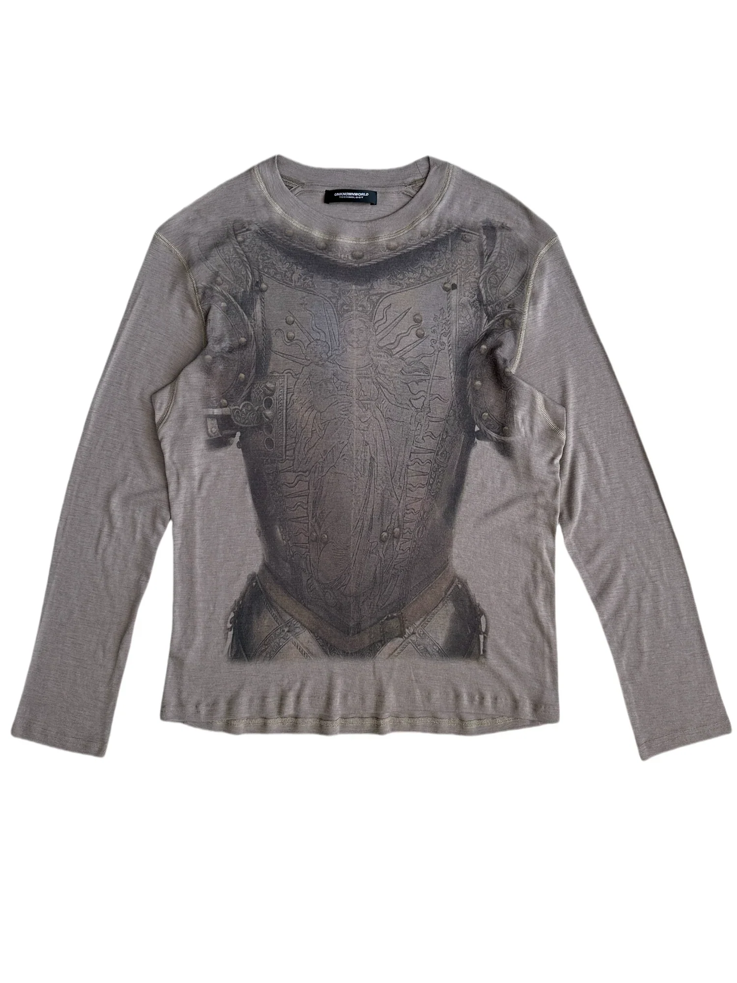 Armor Print Merino Wool Tee - Image 4