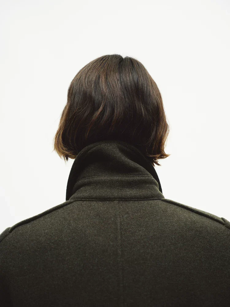 Asymmetric Belted Coat - Image 4