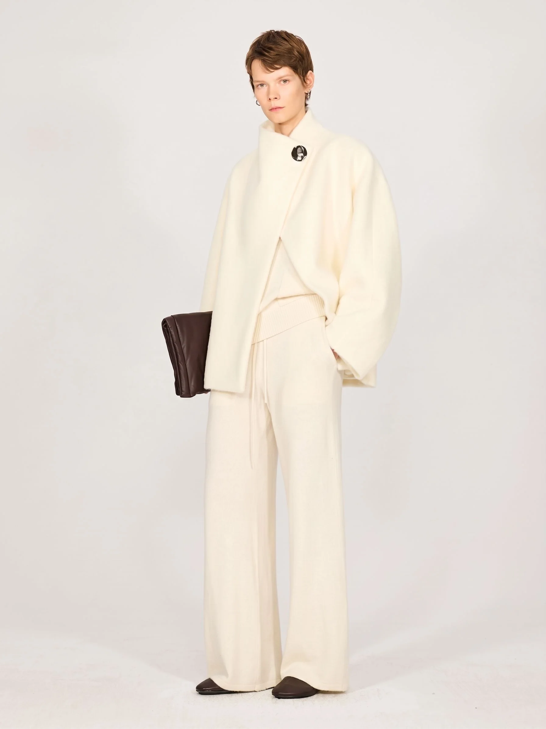 Asymmetric Button Jacket - Image 2