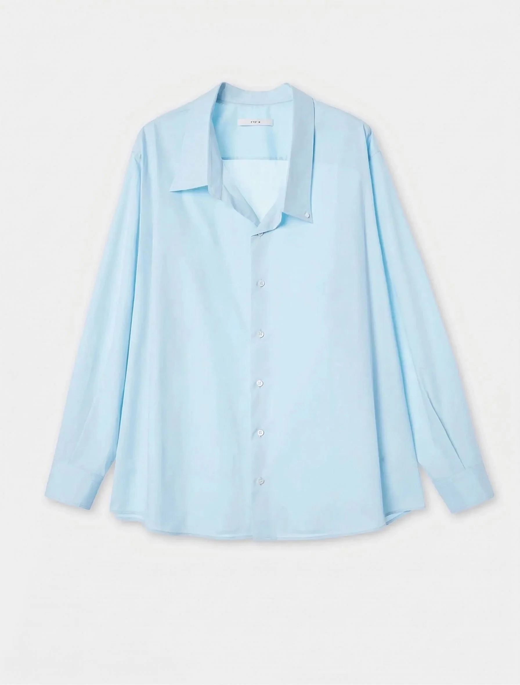 Asymmetric Collar Shirt - Image 9