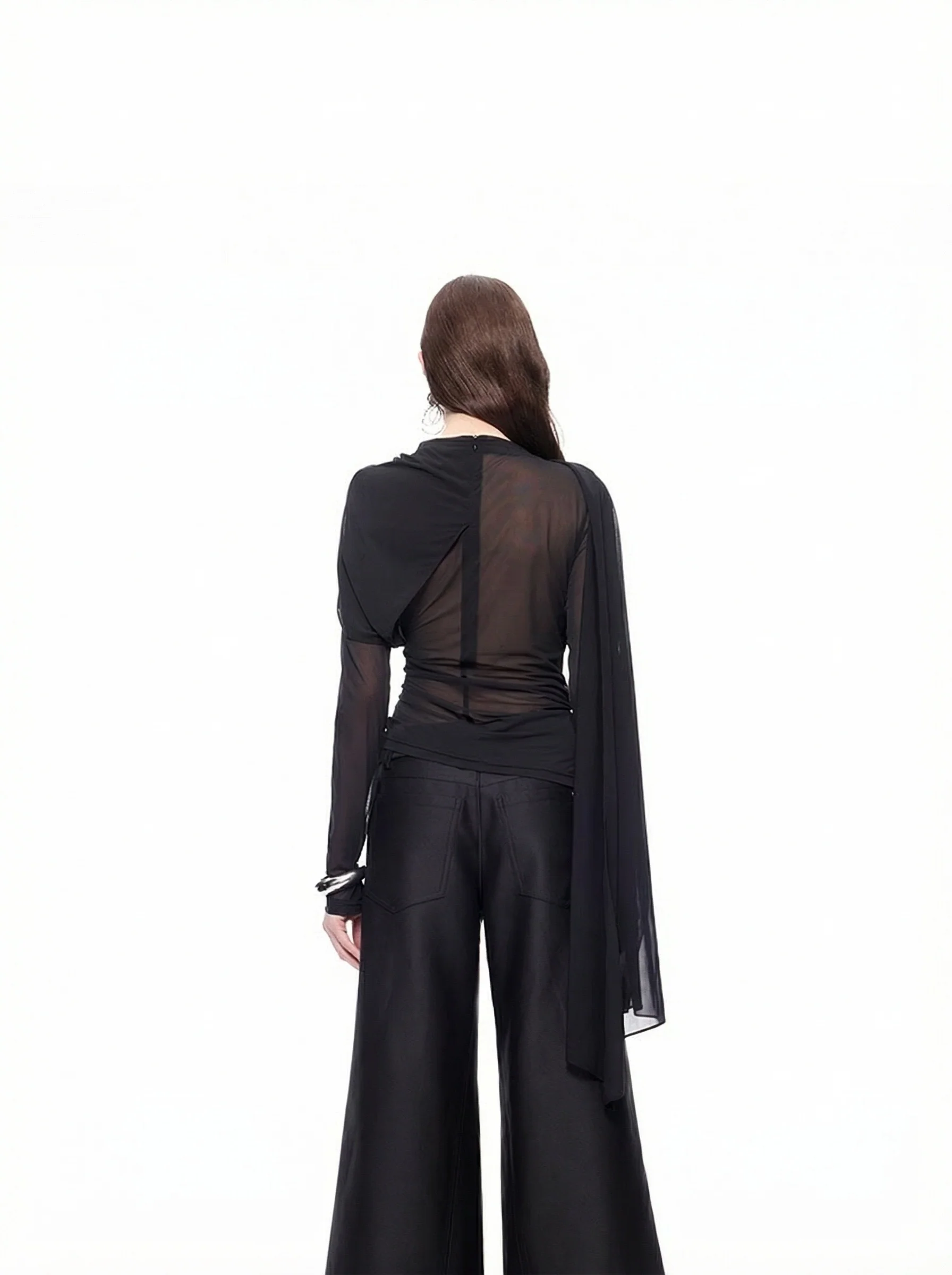 Asymmetric Drape Top - Image 3