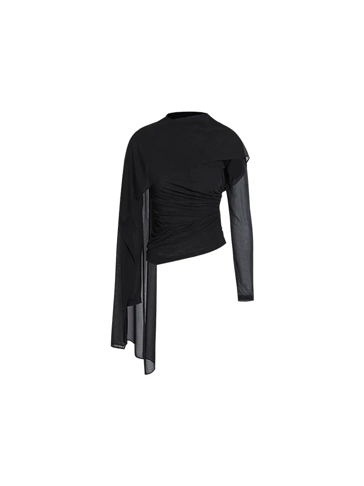 Asymmetric Drape Top - Image 5