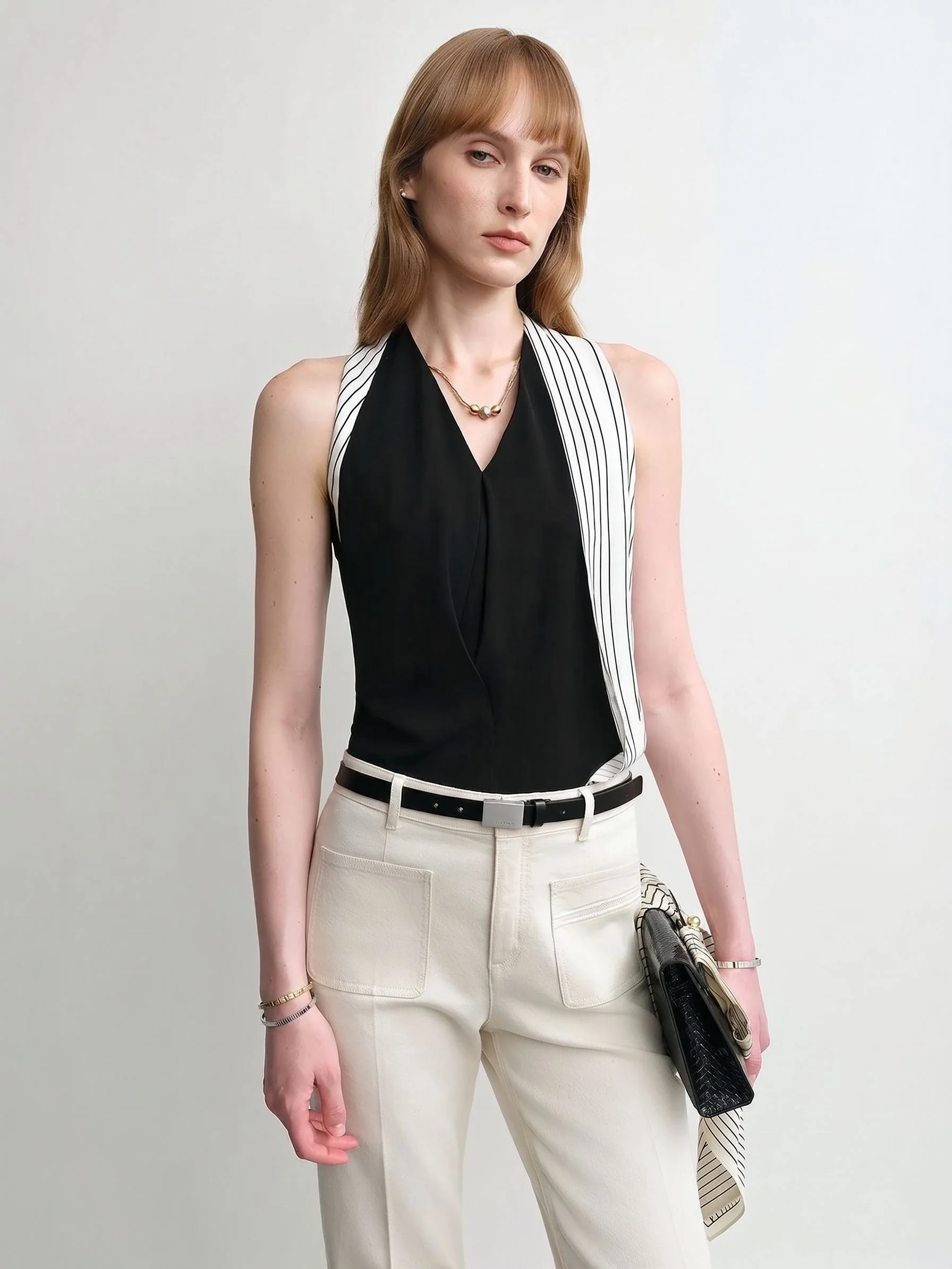 Asymmetric Halter Top - Image 6