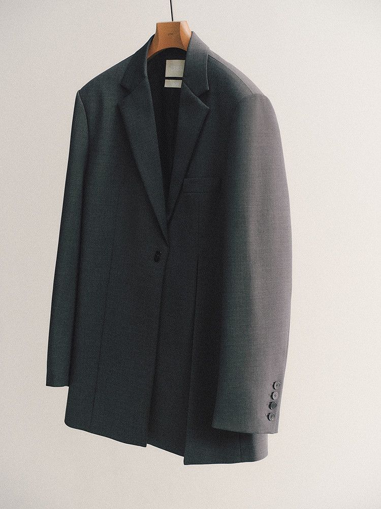 Asymmetric Hem Blazer - Image 5