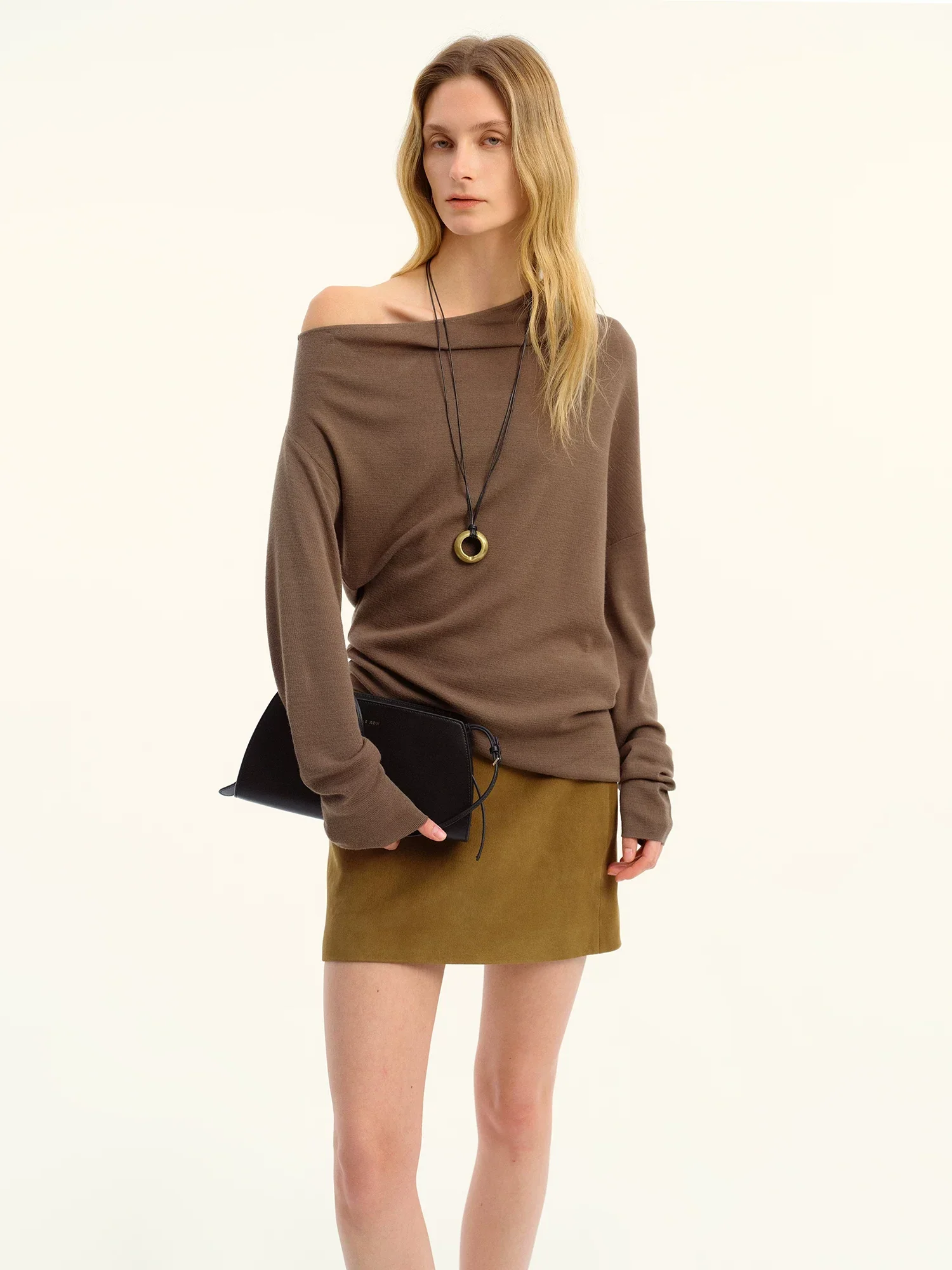 Asymmetric Knit Set
