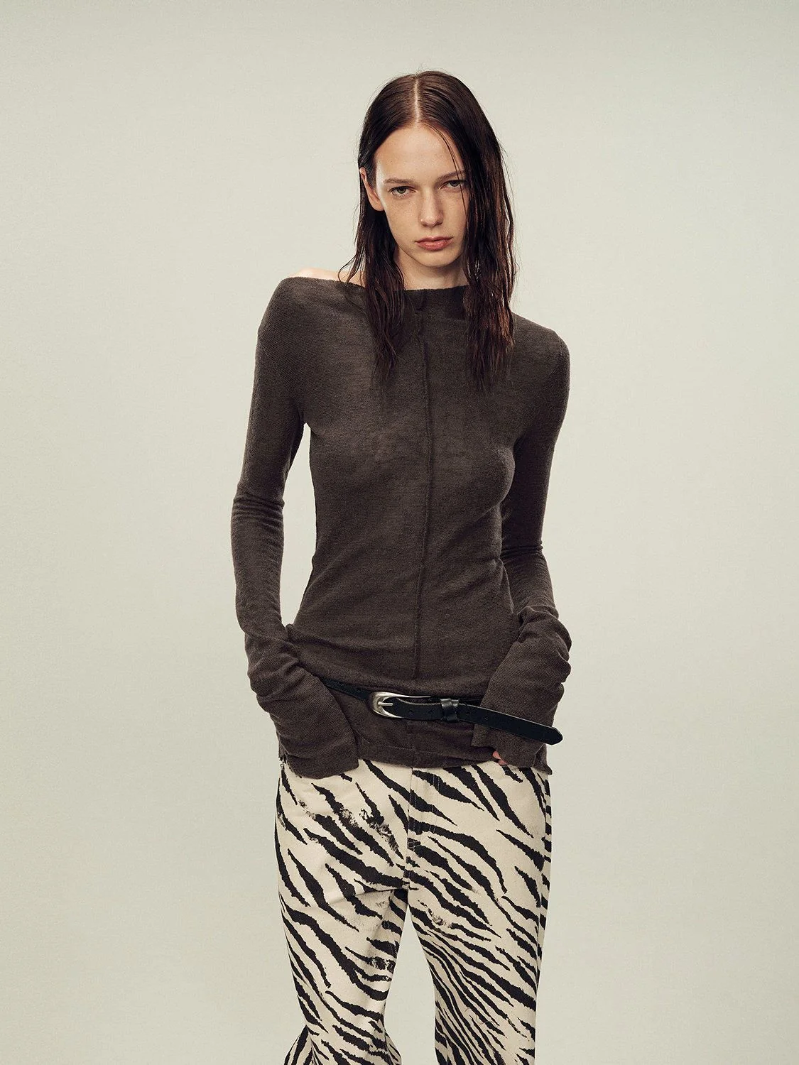 Asymmetric Knit Top - Image 5