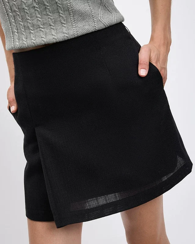 Asymmetric Mini Skirt - Image 5
