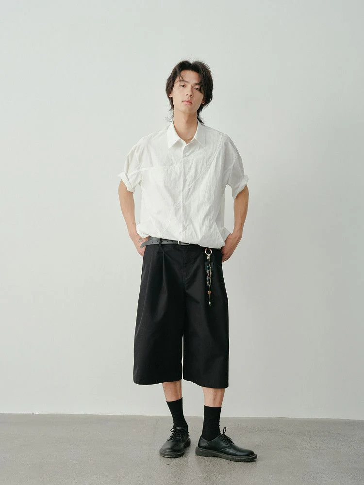 Asymmetric Panel Shirt - Image 2
