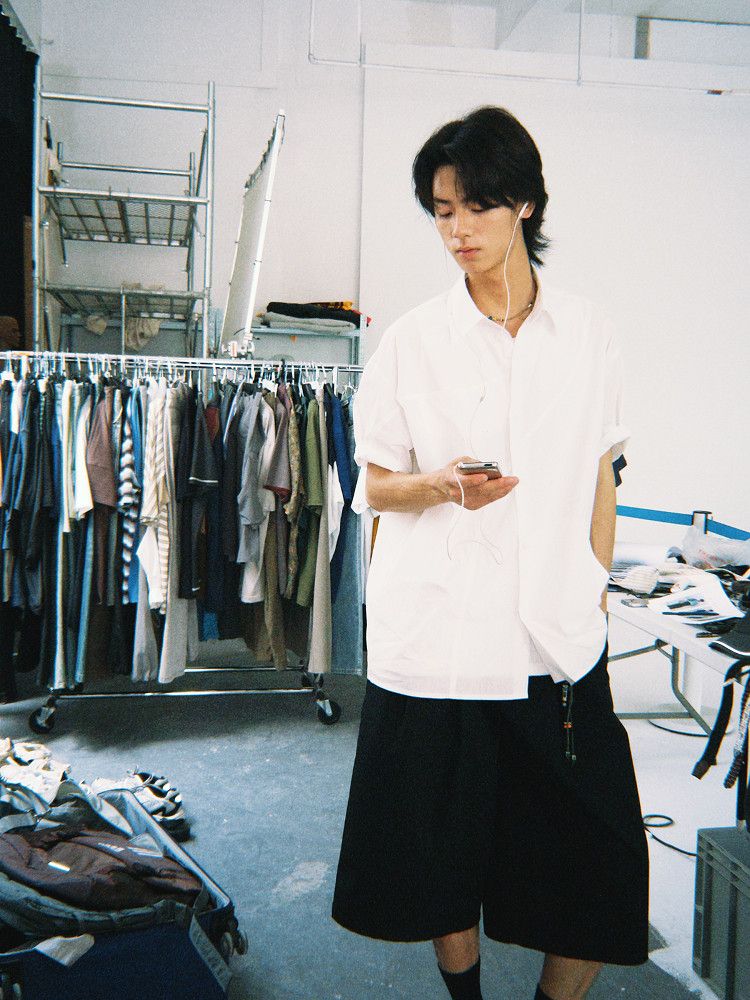 Asymmetric Panel Shirt - Image 3